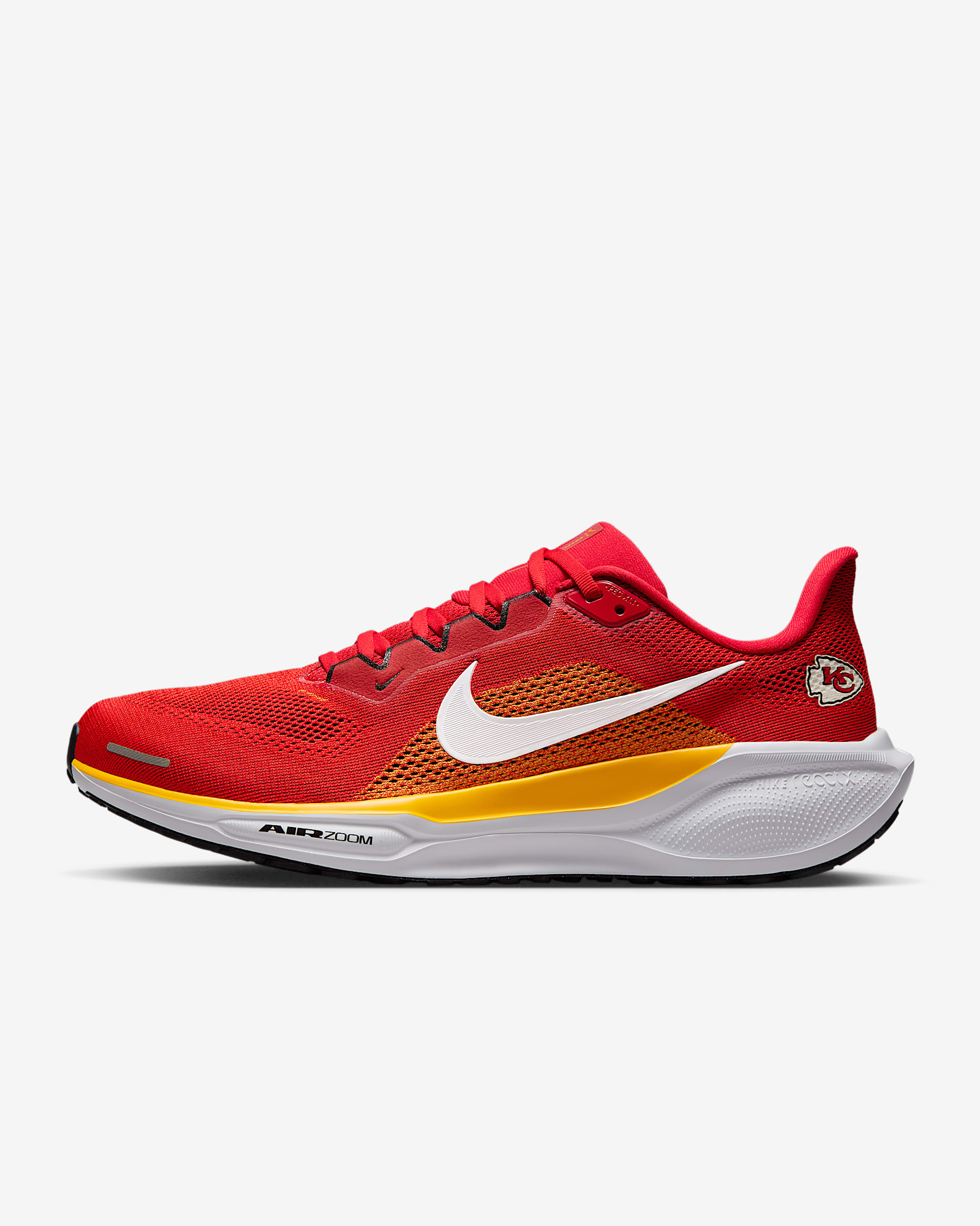 Kansas City Chiefs Pegasus 41 Men's Nike NFL Road Running Shoes - University Red/University Gold/Black