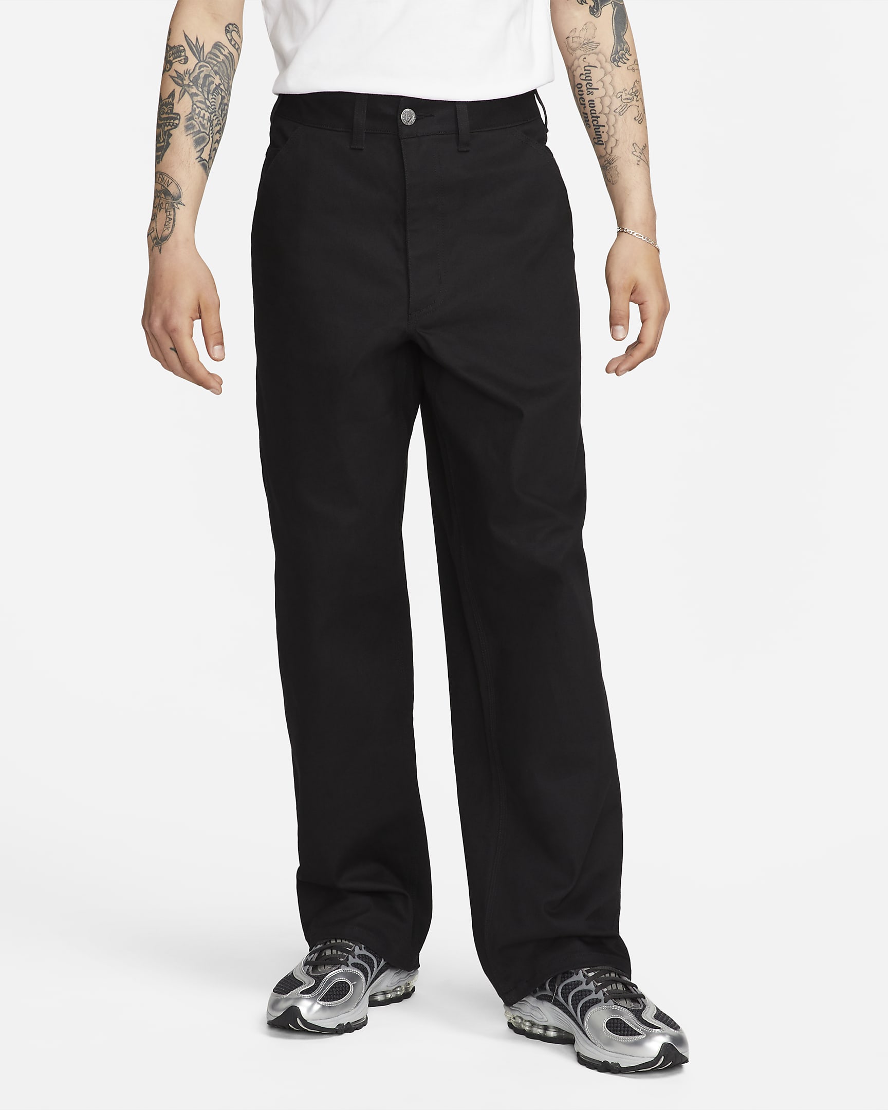 Nike Life Men's Carpenter Trousers - Black/Black