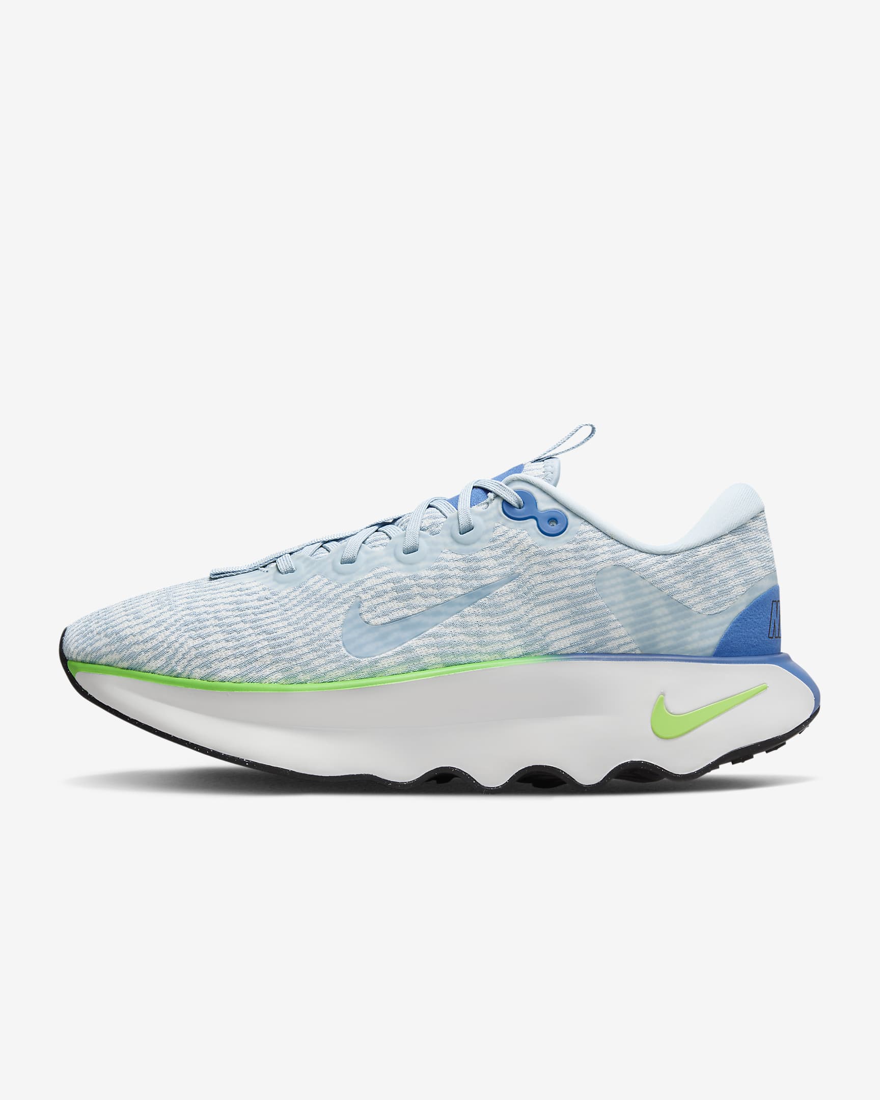 Nike Motiva Men's Walking Shoes - Light Armory Blue/Platinum Tint/Star Blue/Green Strike