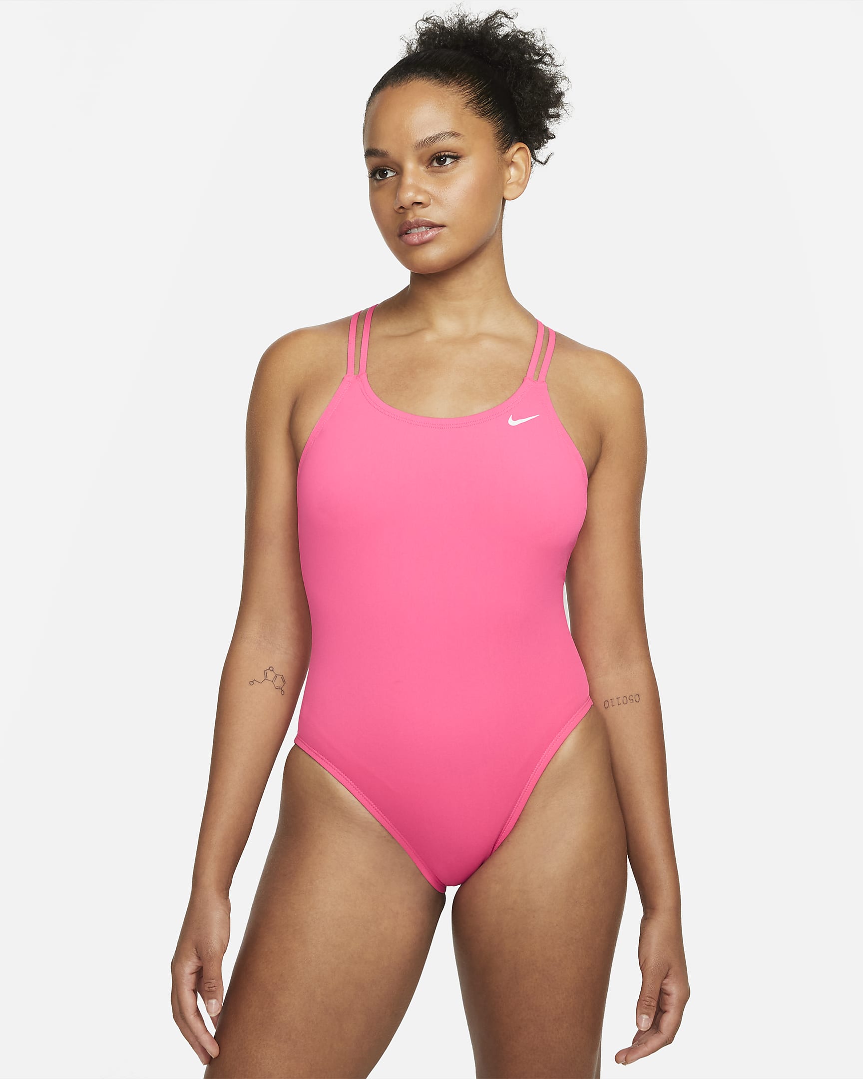 Nike HydraStrong Solid Women's Spiderback 1-Piece Swimsuit