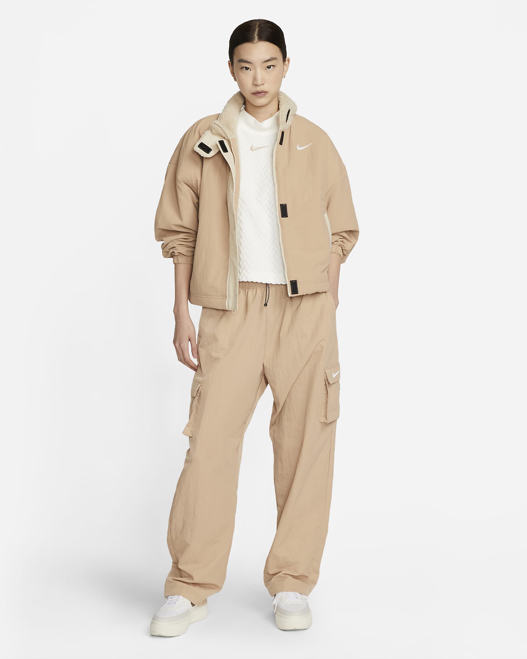 Nike Sportswear Essential Women's Woven FleeceLined Jacket. Nike JP