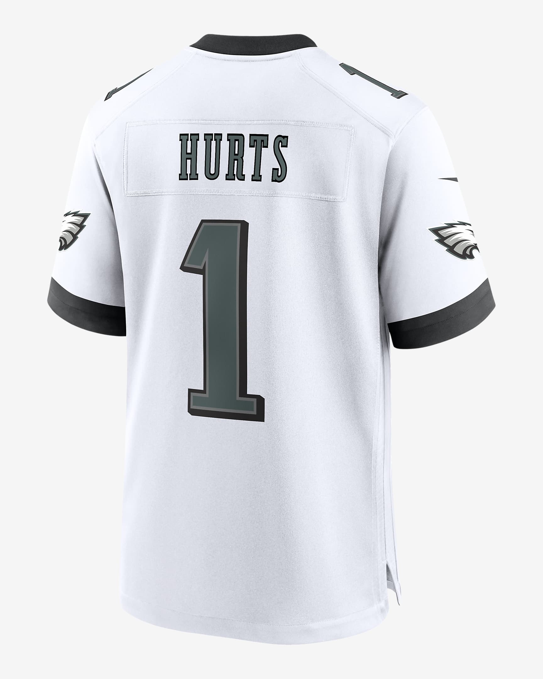 Jalen Hurts Philadelphia Eagles Men's Nike NFL Game Jersey - White