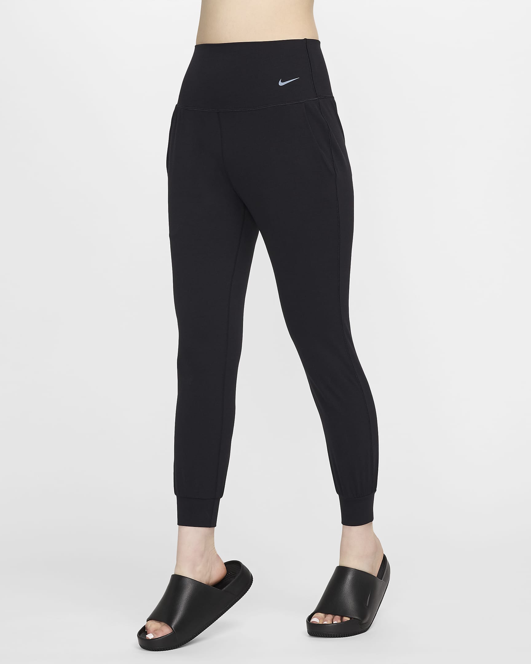 Nike Zenvy Women's Dri-FIT High-Waisted Joggers - Black/Black