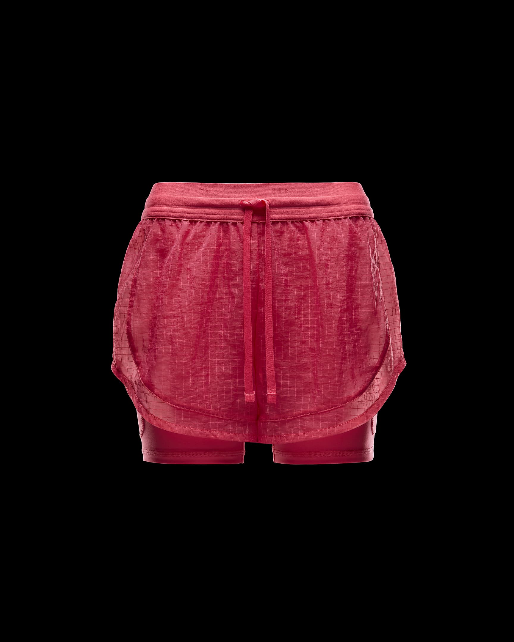 Shorts de correr Dri-FIT de tiro medio de 8 cm 2 en 1 para mujer Nike Running Division - Rosa margarita/Rosa margarita