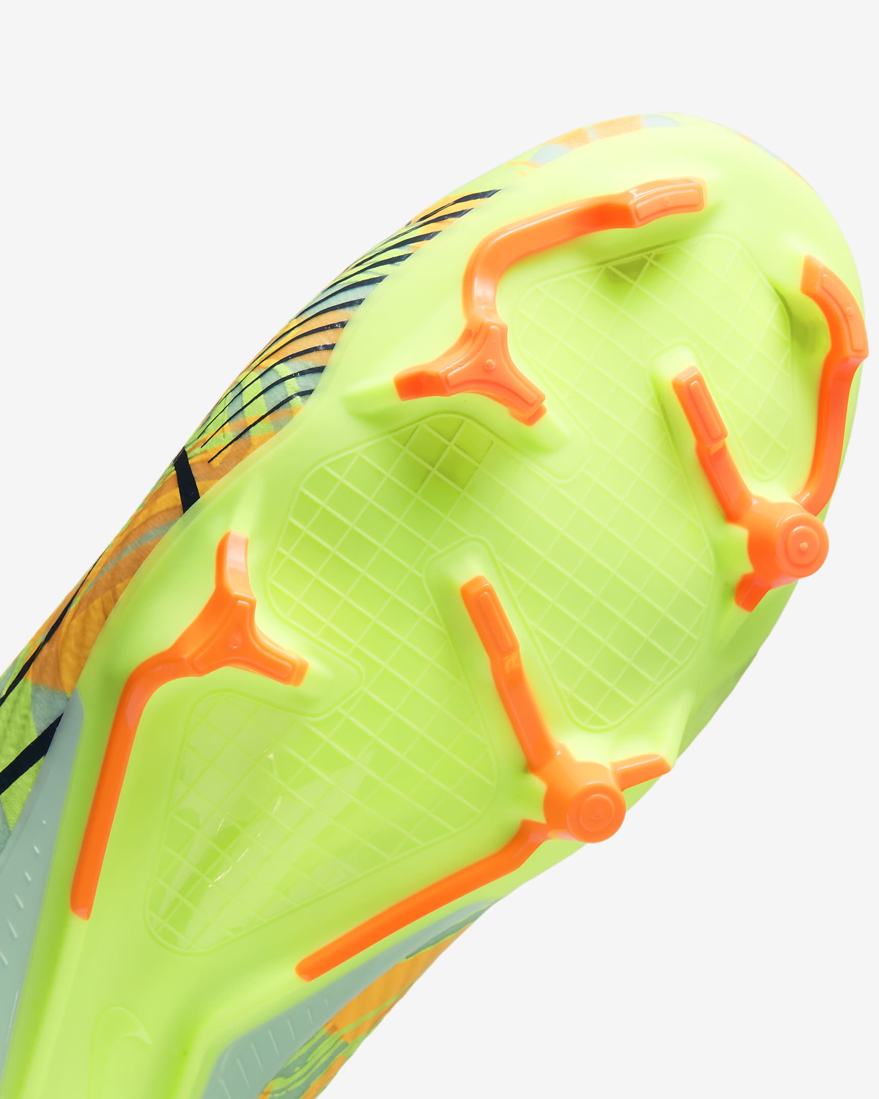 Nike Mercurial Vapor 15 Academy Multi-Ground Low-Top Football Boot - Mint Foam/Total Orange/Ghost Green/Blackened Blue