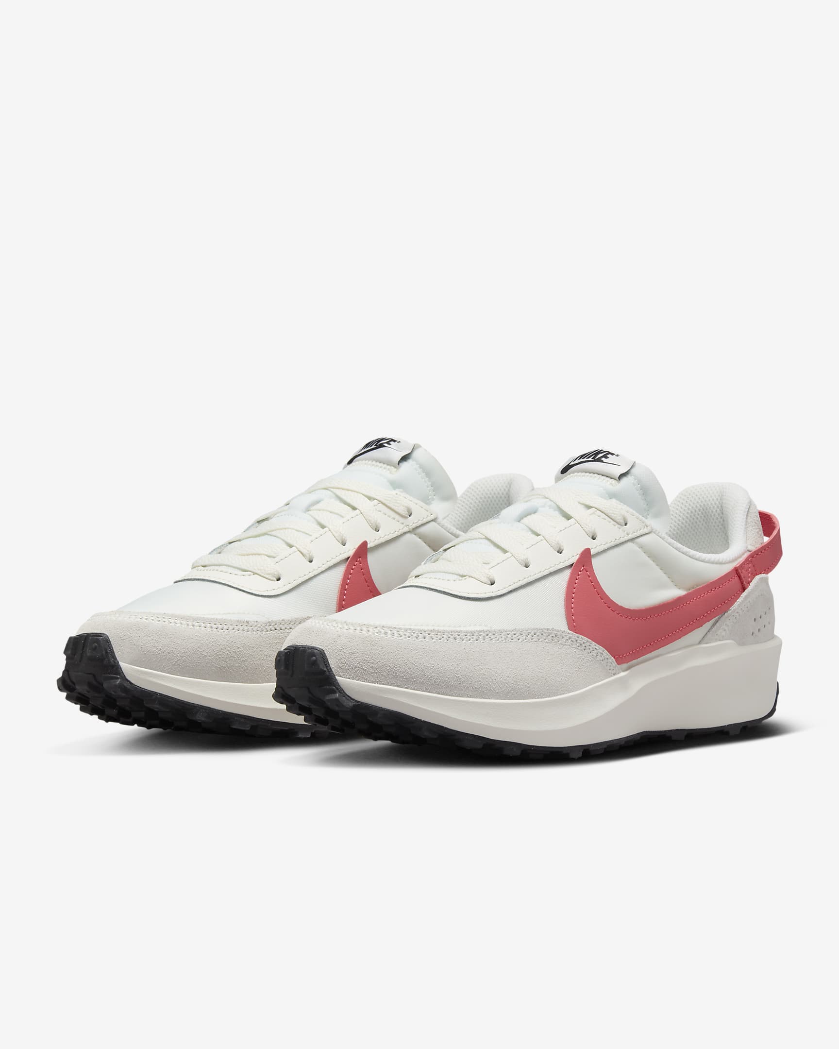 Nike Waffle Debut Women's Shoes - Sail/Black/Aster Pink