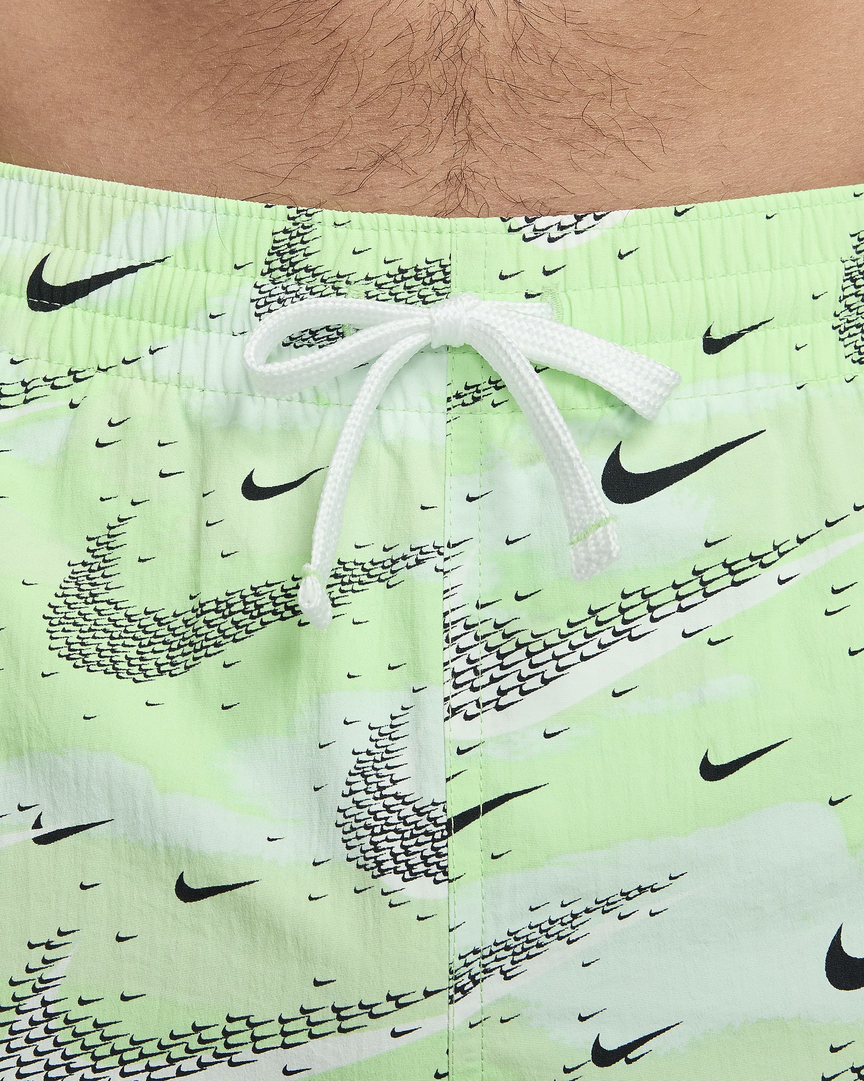 Nike Swim Flock Men's 5" Volley Shorts - Vapor Green