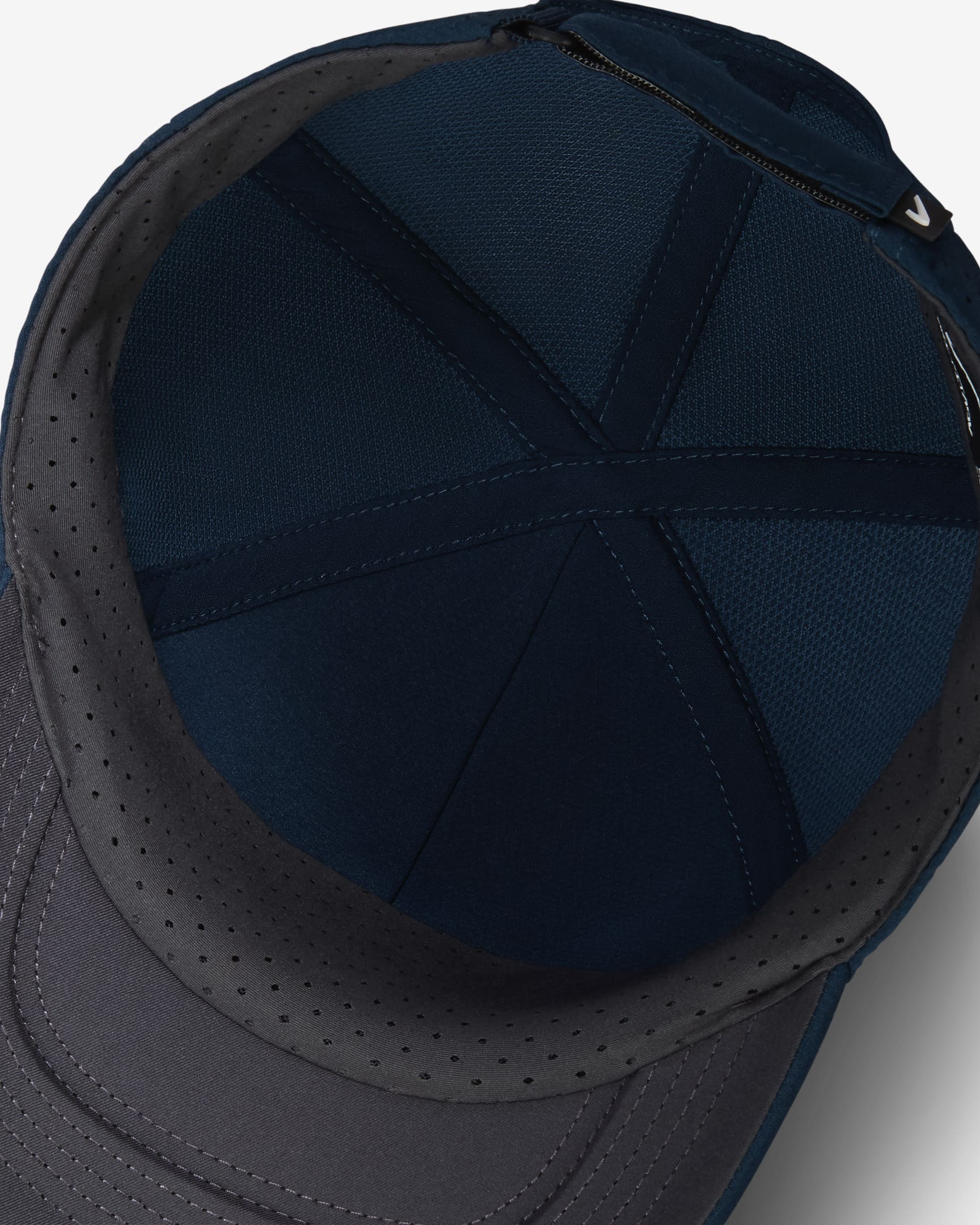 Nike Dri-FIT ADV Club unstrukturierte Tennis-Cap - Armory Navy/Sea Glass