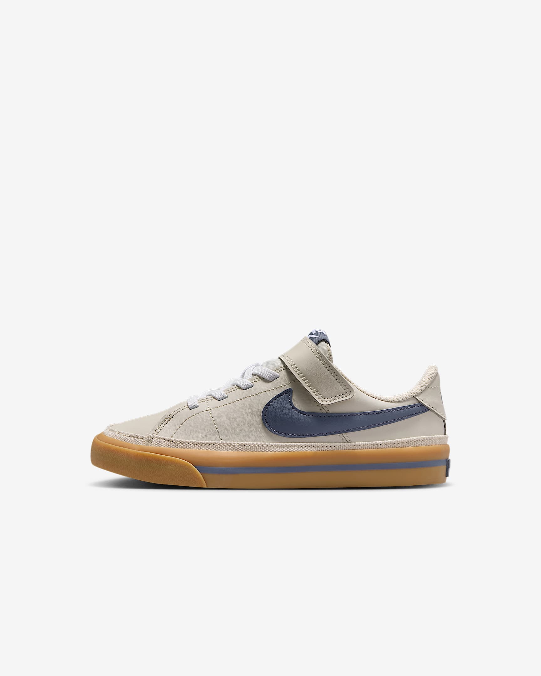 Tenis para niños de preescolar Nike Court Legacy - Hueso claro/Marrón claro goma/Blanco/Carbón claro