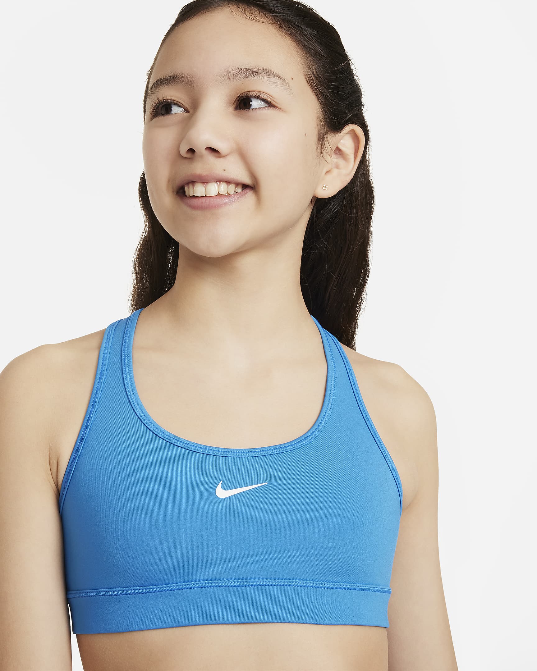 Nike Swoosh Older Kids' (Girls') Sports Bra. Nike UK