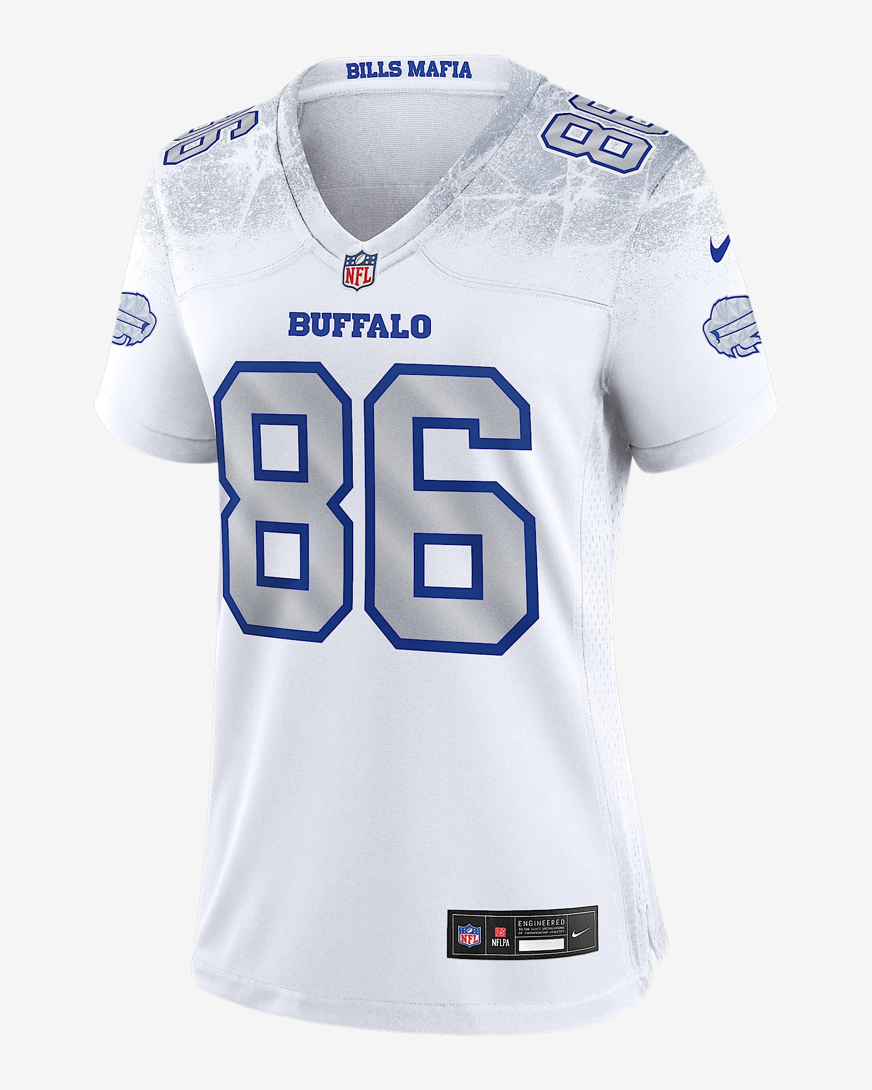 Dalton Kincaid Buffalo Bills Rivalries Collection Women’s Nike NFL Game Jersey - White