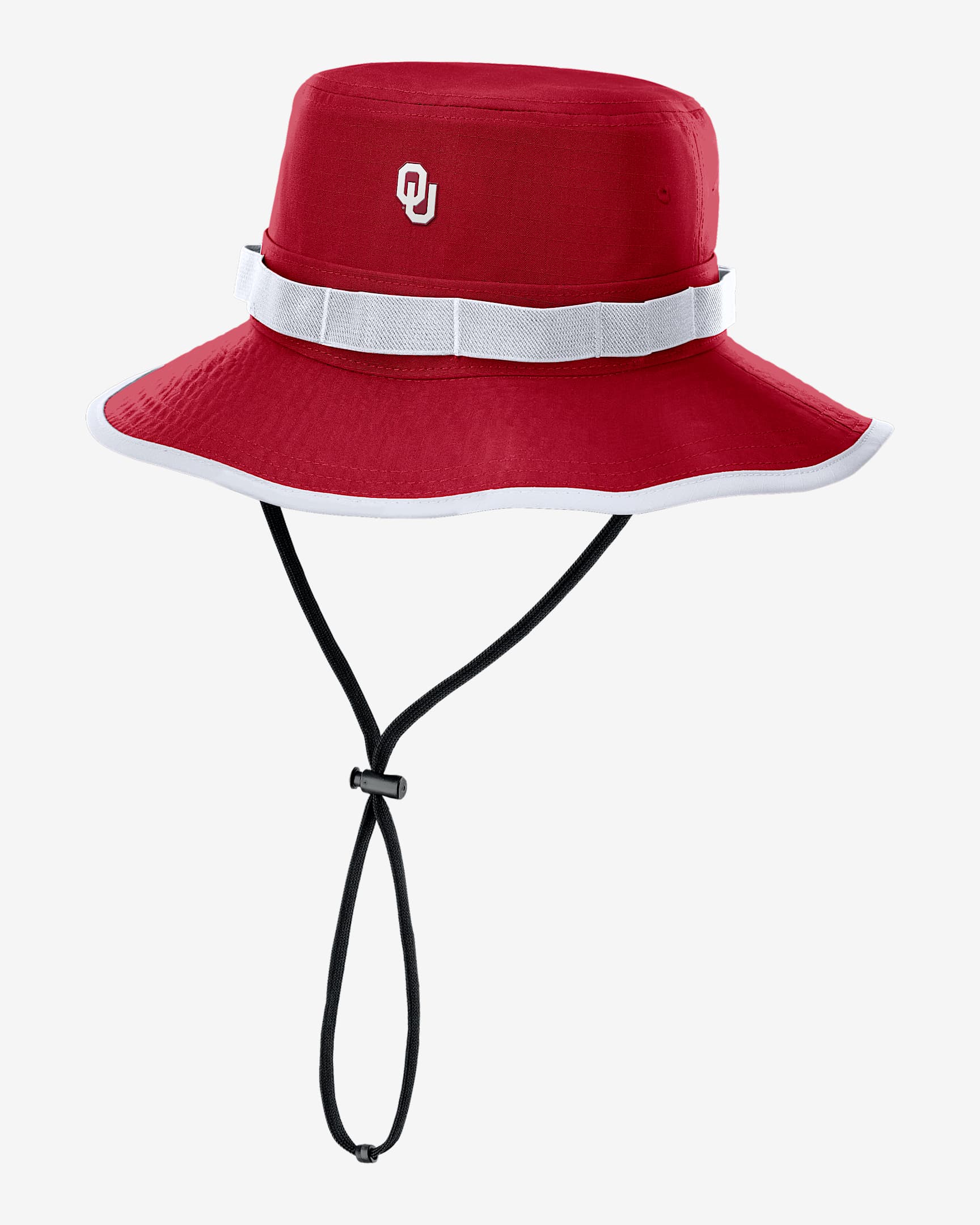 Oklahoma Sideline Apex Gameday Boonie Men's Nike Dri-FIT College Bucket Hat - Crimson