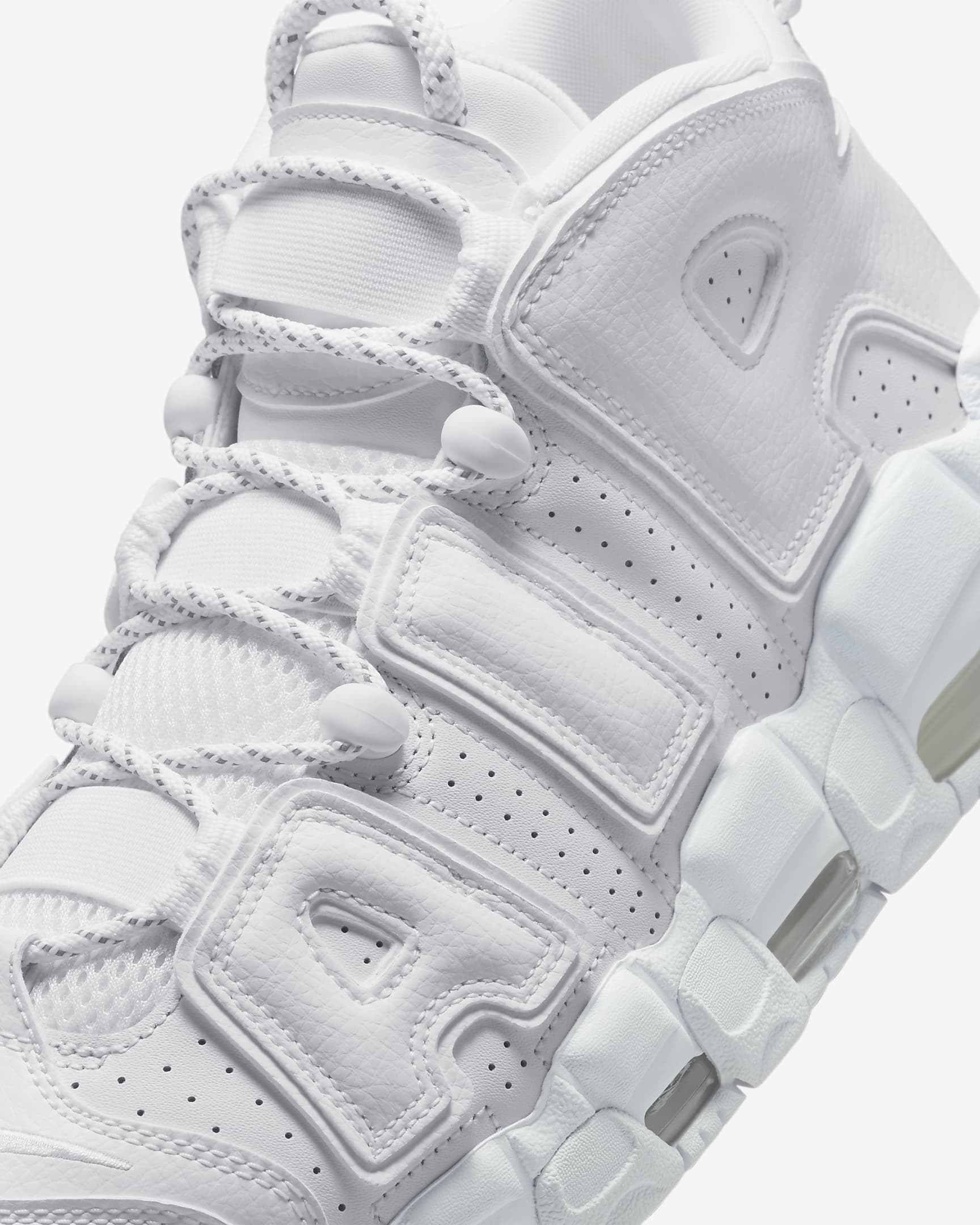 Tenis para hombre Nike Air More Uptempo '96 - Blanco/Blanco/Blanco