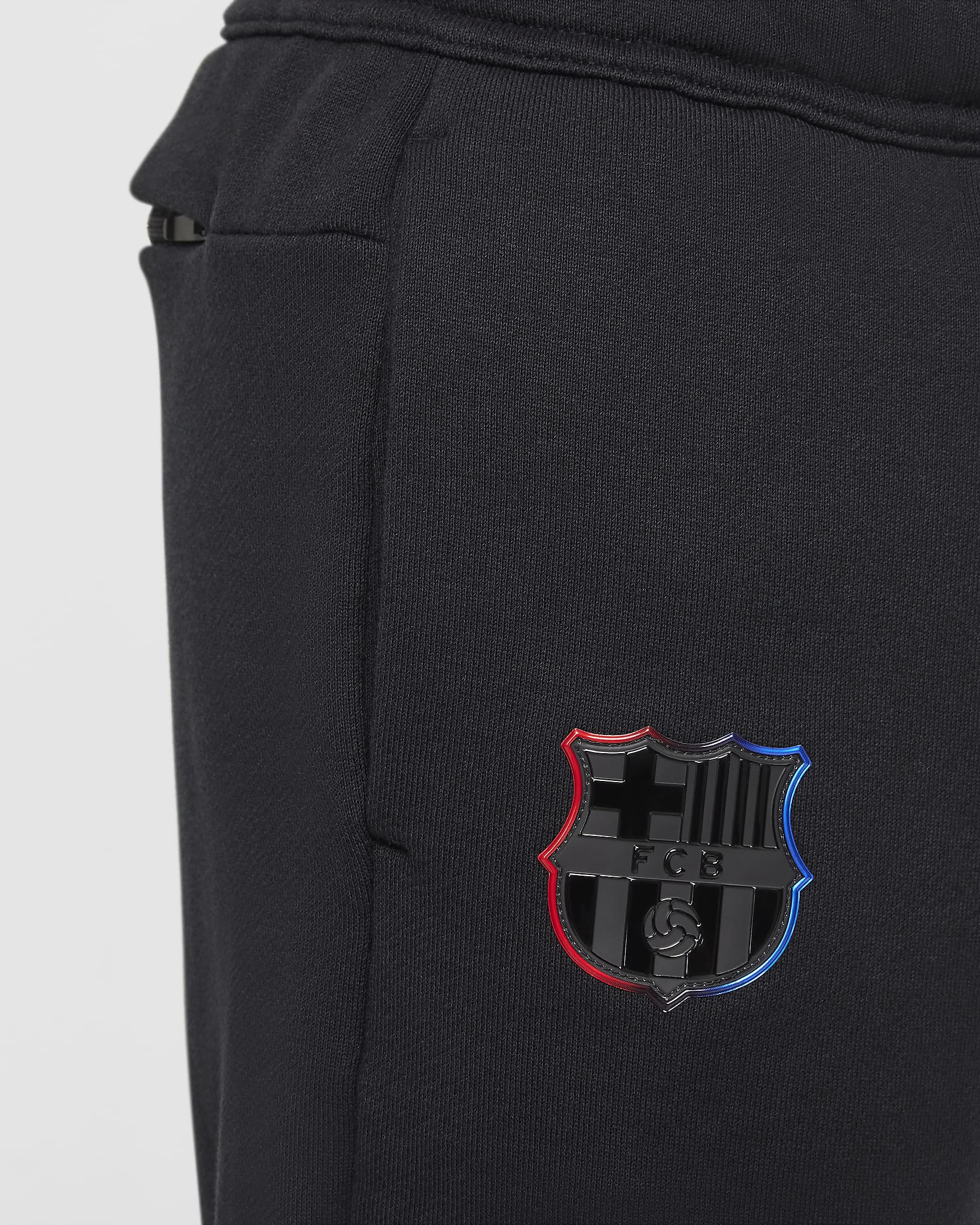 FC Barcelona Away Nike Fußballhose mit Grafik (ältere Kinder) - Schwarz