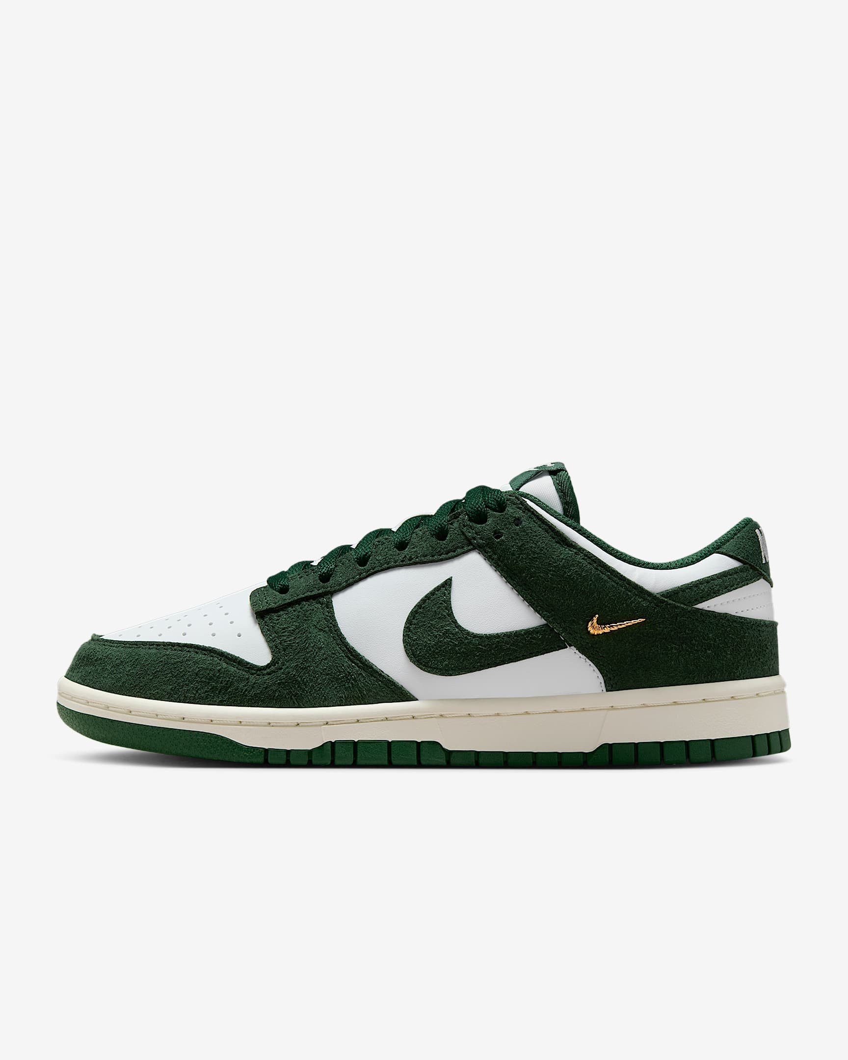 รองเท้าผู้หญิง Nike Dunk Low - Summit White/Sail/Metallic Gold/Gorge Green
