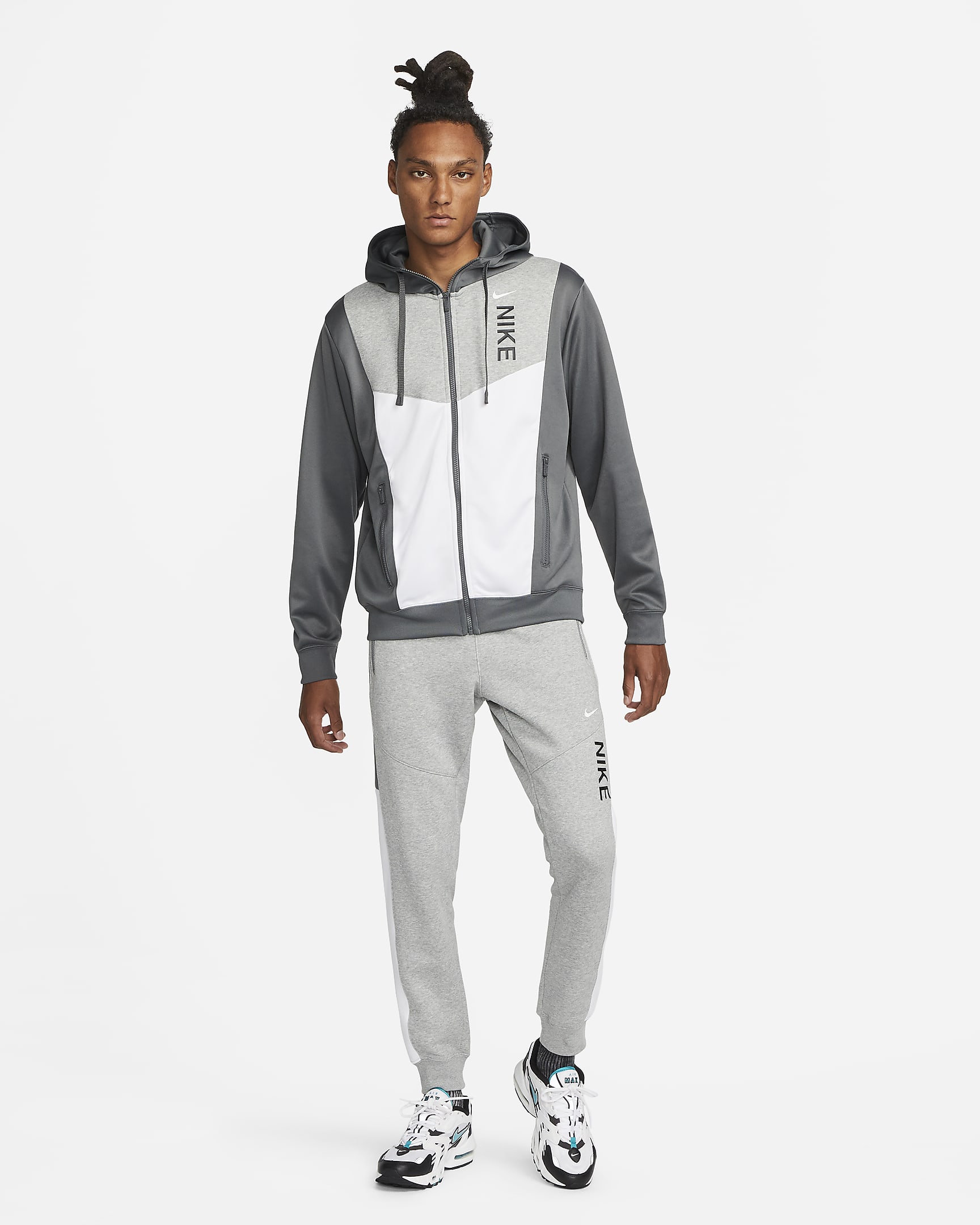 Nike Sportswear Hybrid Men's FullZip Hoodie. Nike LU