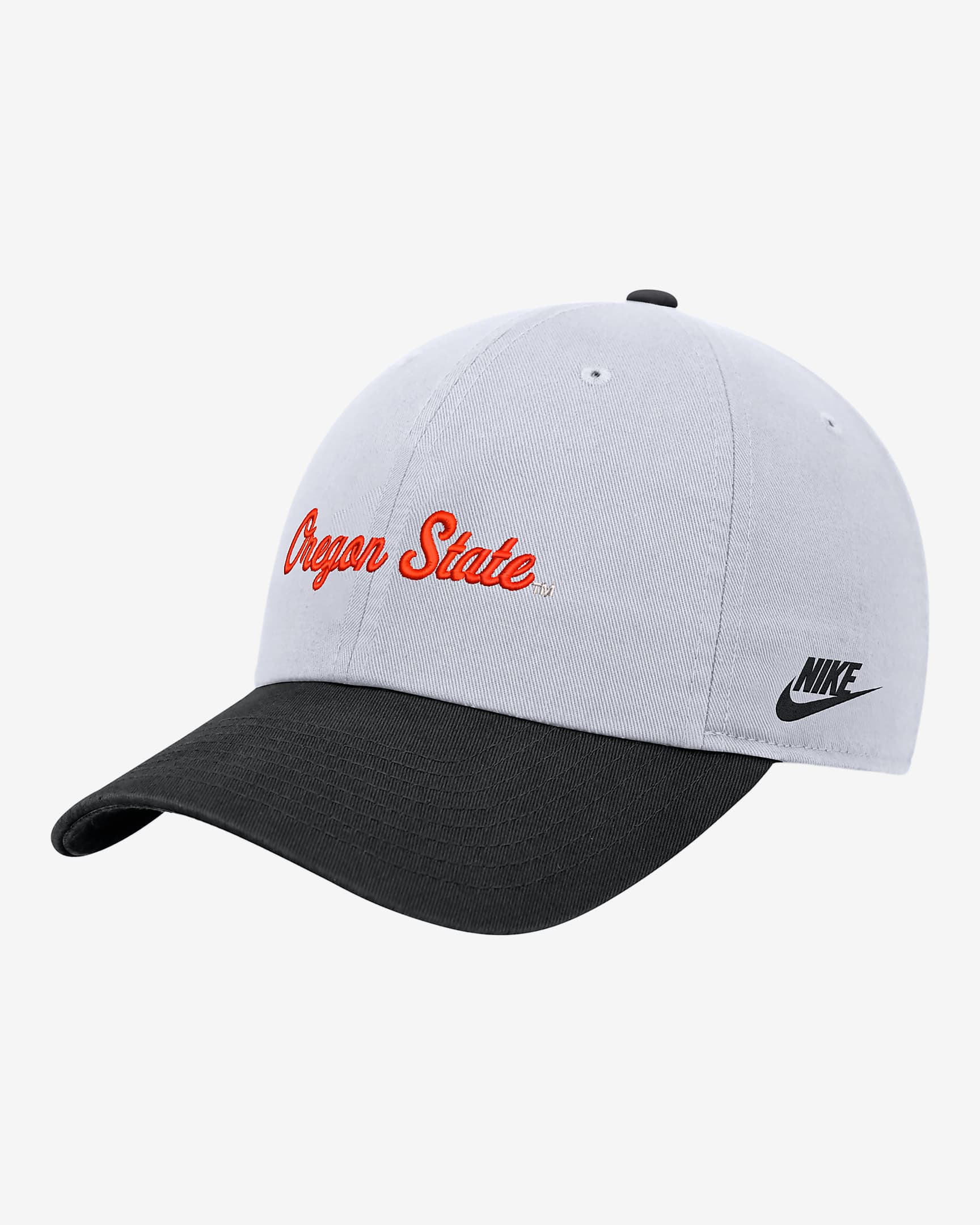 Oregon State Nike College Campus Cap - White