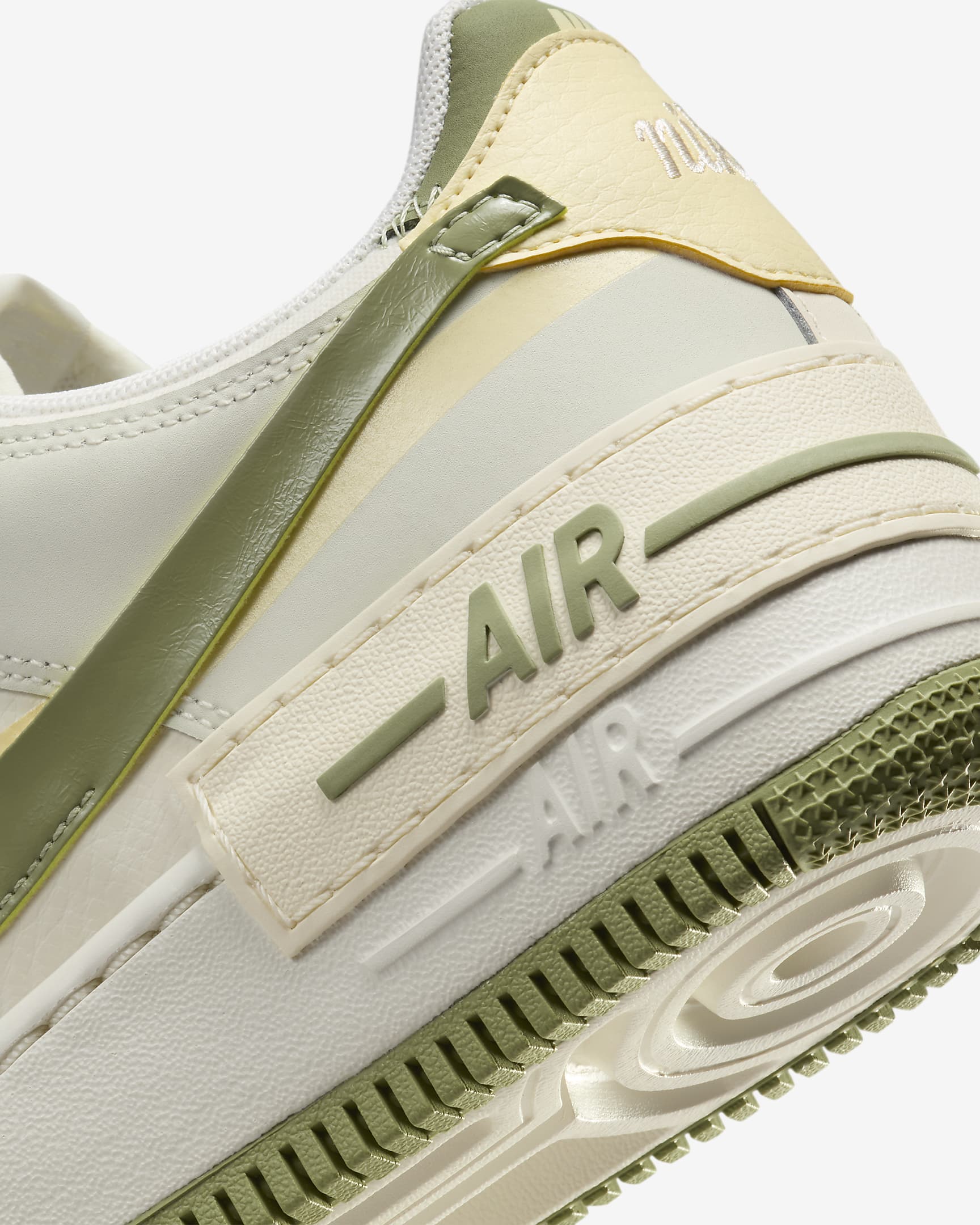 Nike Air Force 1 Shadow Women's Shoes - Sail/Alabaster/Pale Ivory/Oil Green