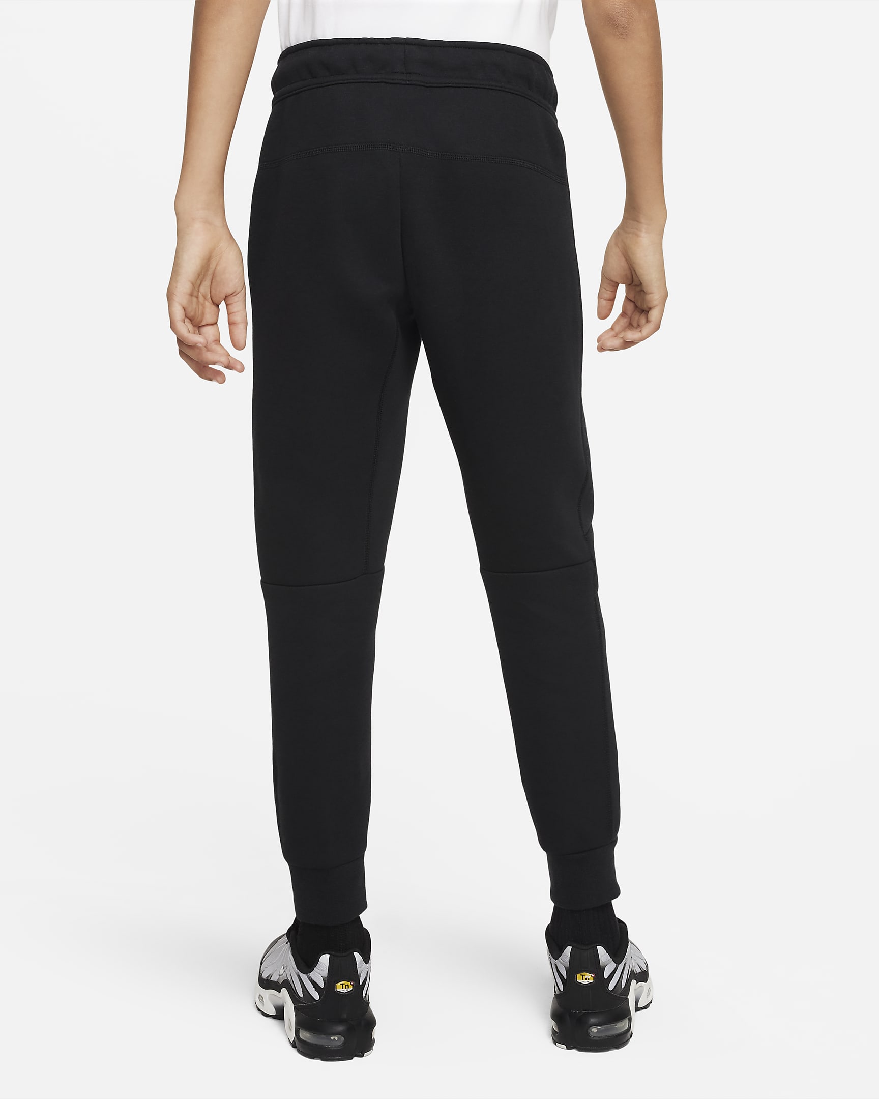 Nike Sportswear Tech Fleece Pantalón - Niño - Negro/Negro/Negro