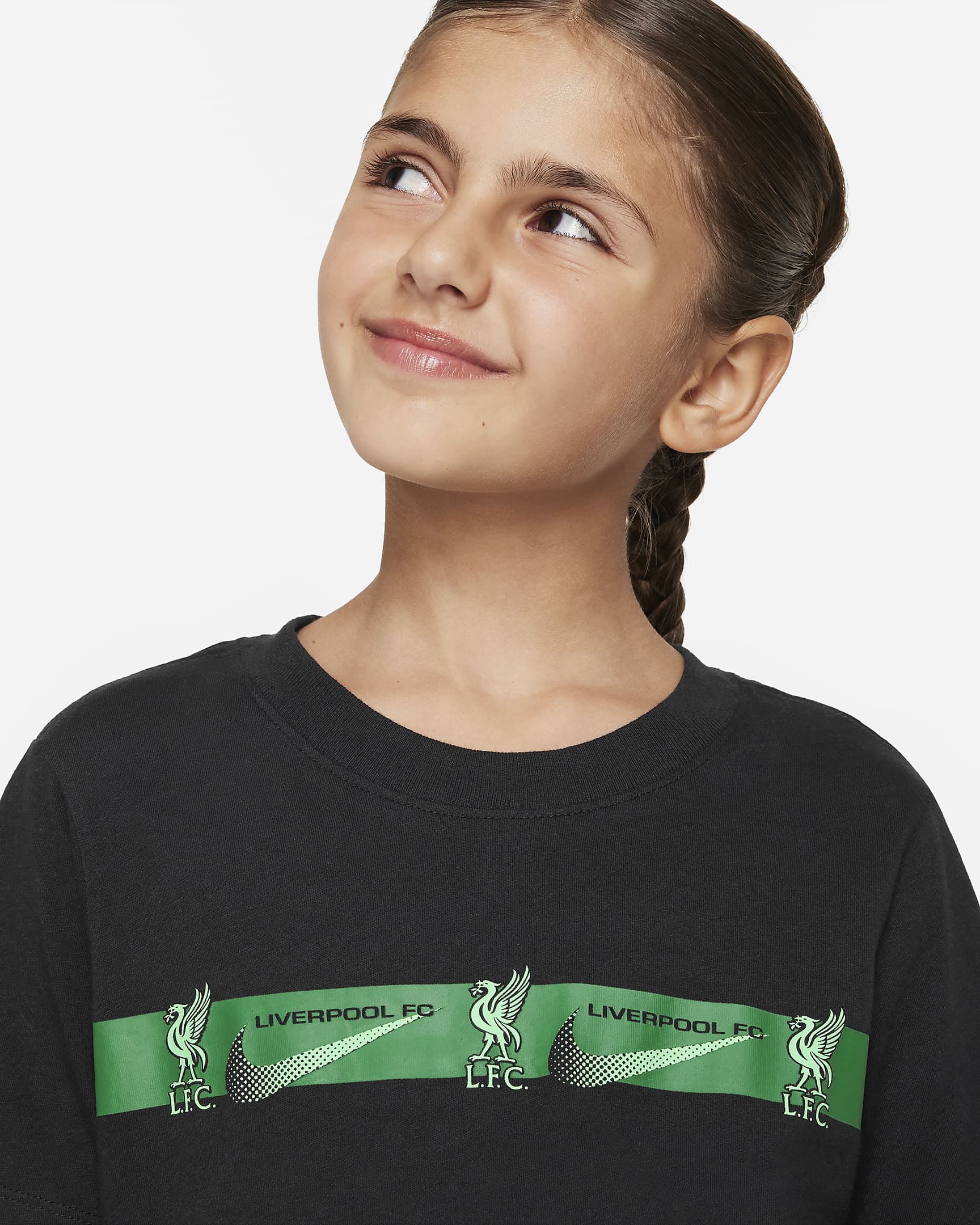 Liverpool FC Big Kids' Nike Soccer TShirt.