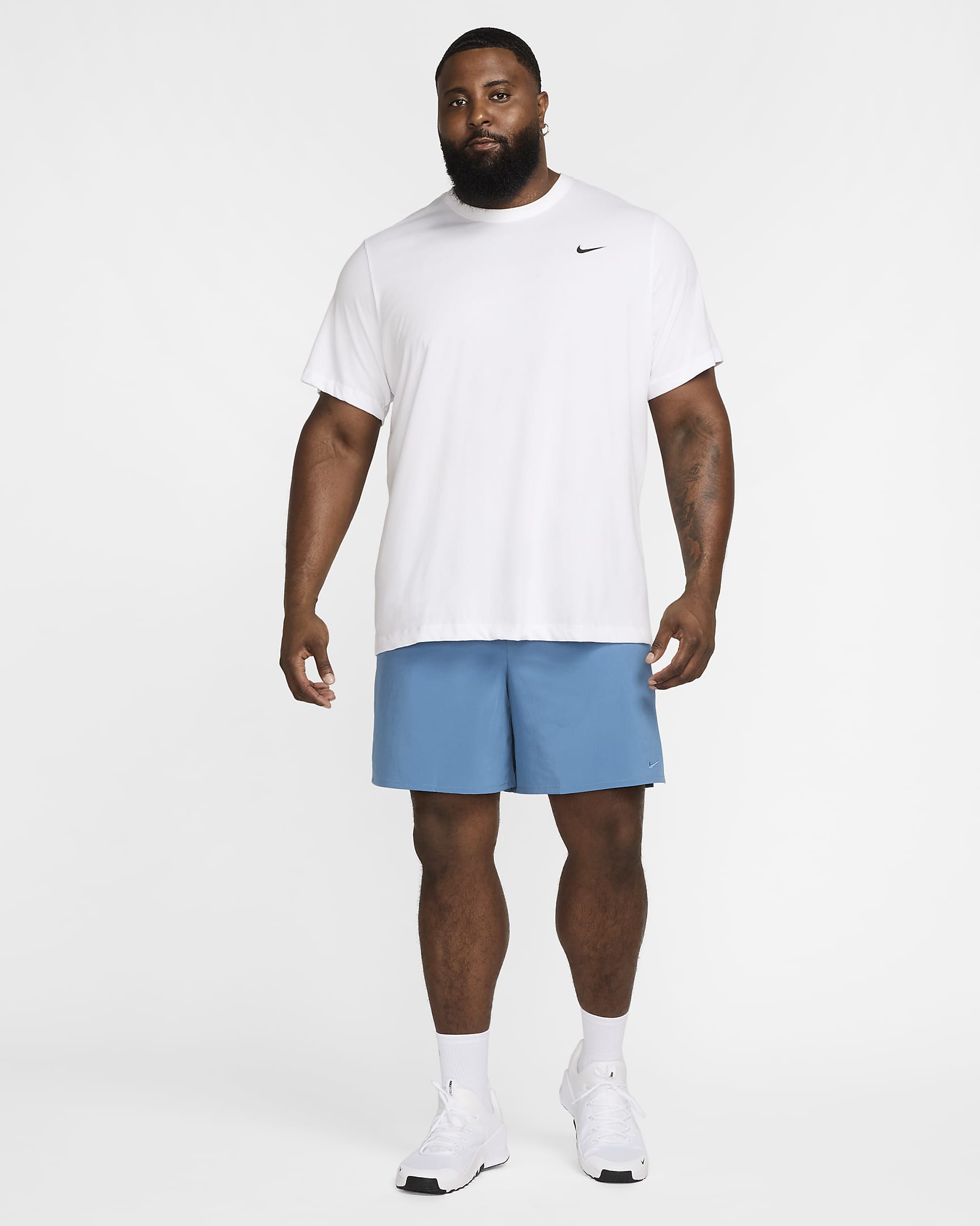 Nike Unlimited Men's Dri-FIT 18cm (approx.) Unlined Versatile Shorts - Aegean Storm/Black/Aegean Storm