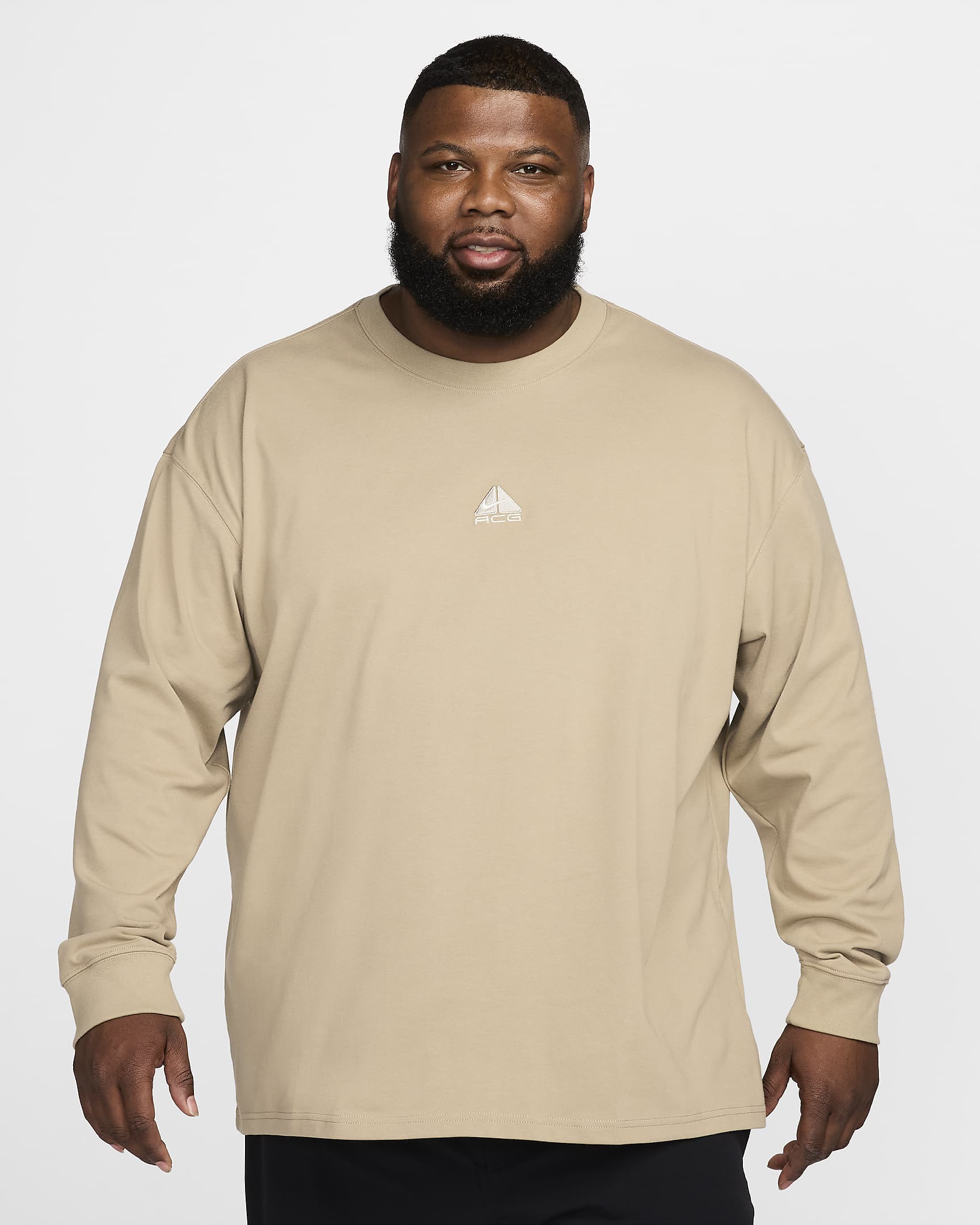 Nike ACG 'Lungs' Men's Long-Sleeve T-Shirt - Khaki