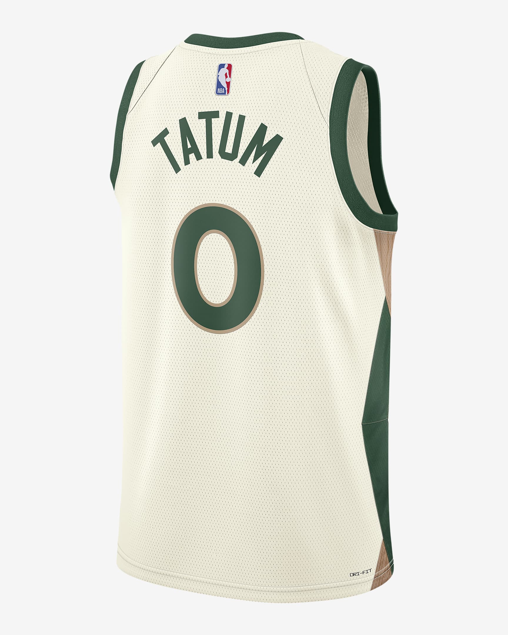 Jayson Tatum Boston Celtics City Edition 2023/24 Nike Dri-FIT NBA Swingman-drakt til herre - Sail