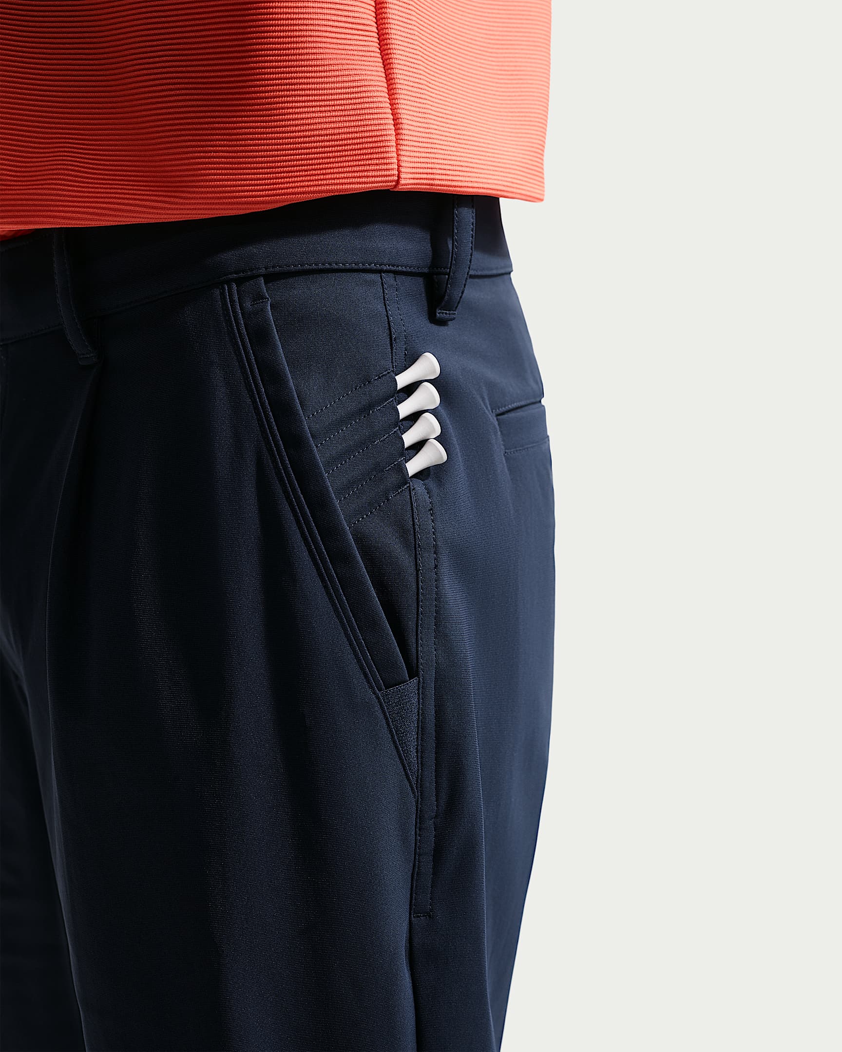 Nike Par Men's Dri-FIT Slim Golf Pants - College Navy/Black/College Navy