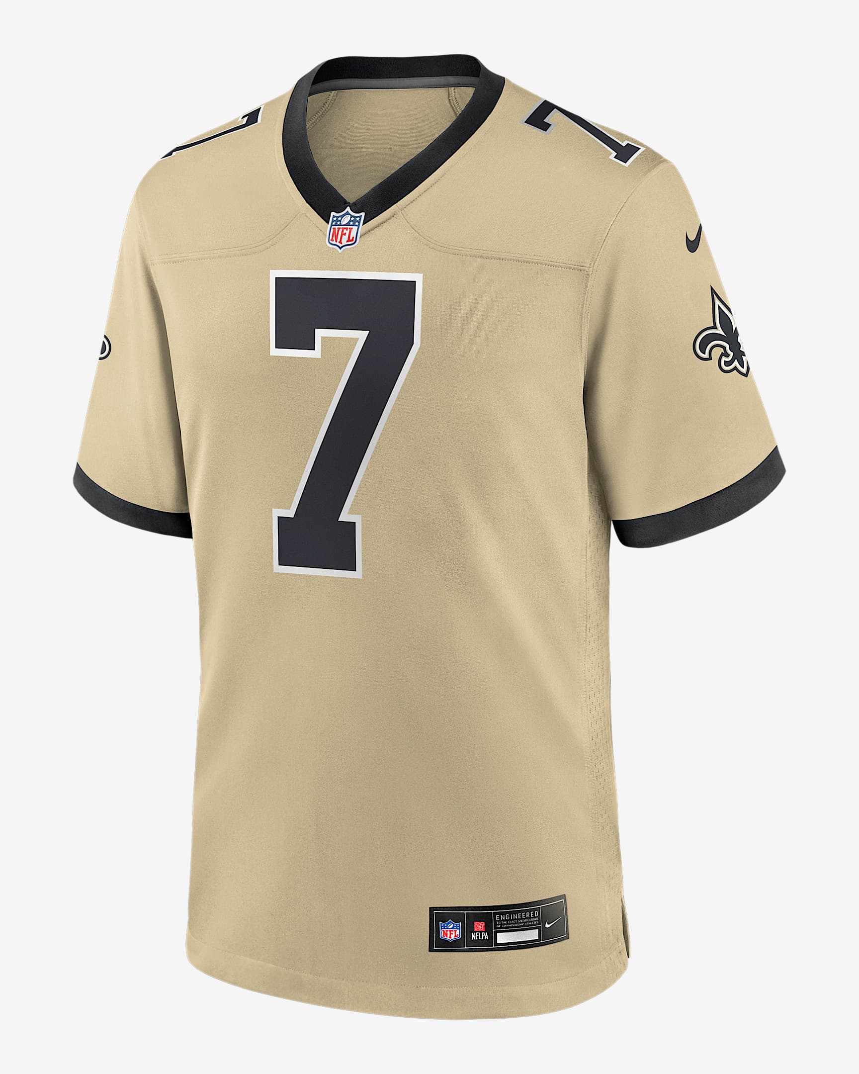 Taysom Hill New Orleans Saints Men's Nike NFL Game Jersey - Gold