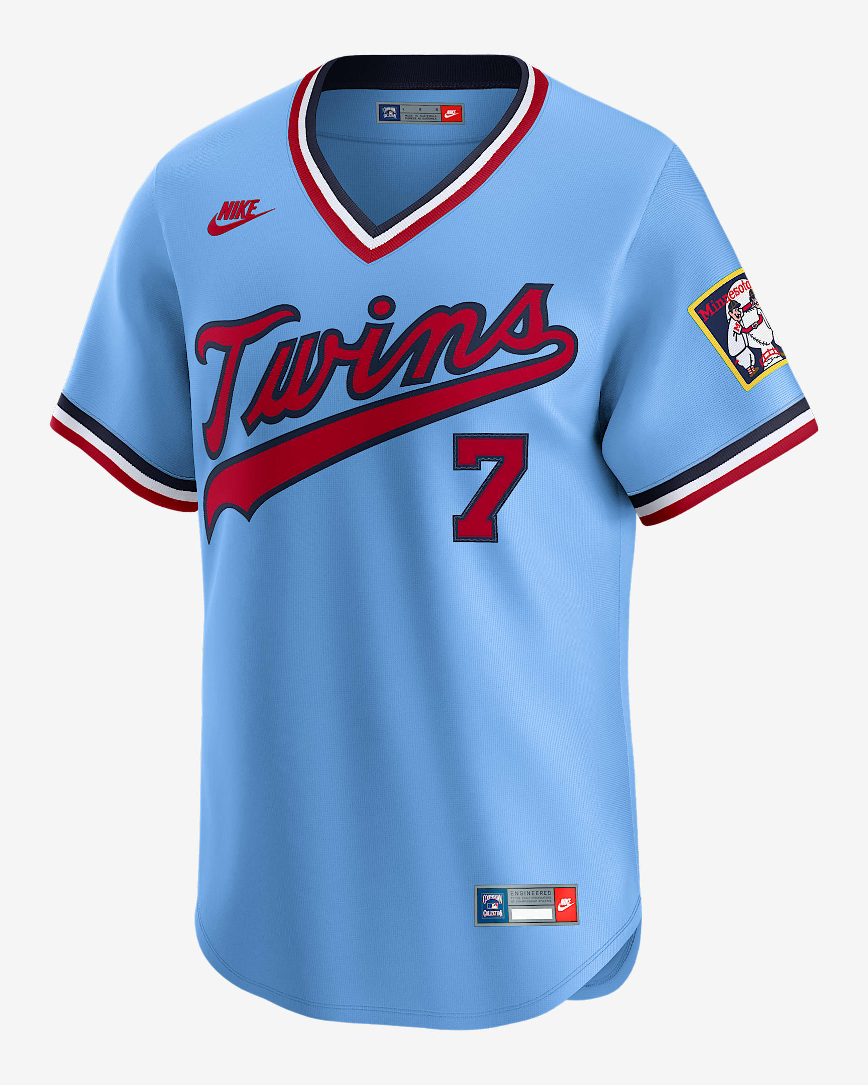 Joe Mauer Minnesota Twins Cooperstown Men's Nike Dri-FIT ADV MLB Limited Jersey - Cobalt Pulse