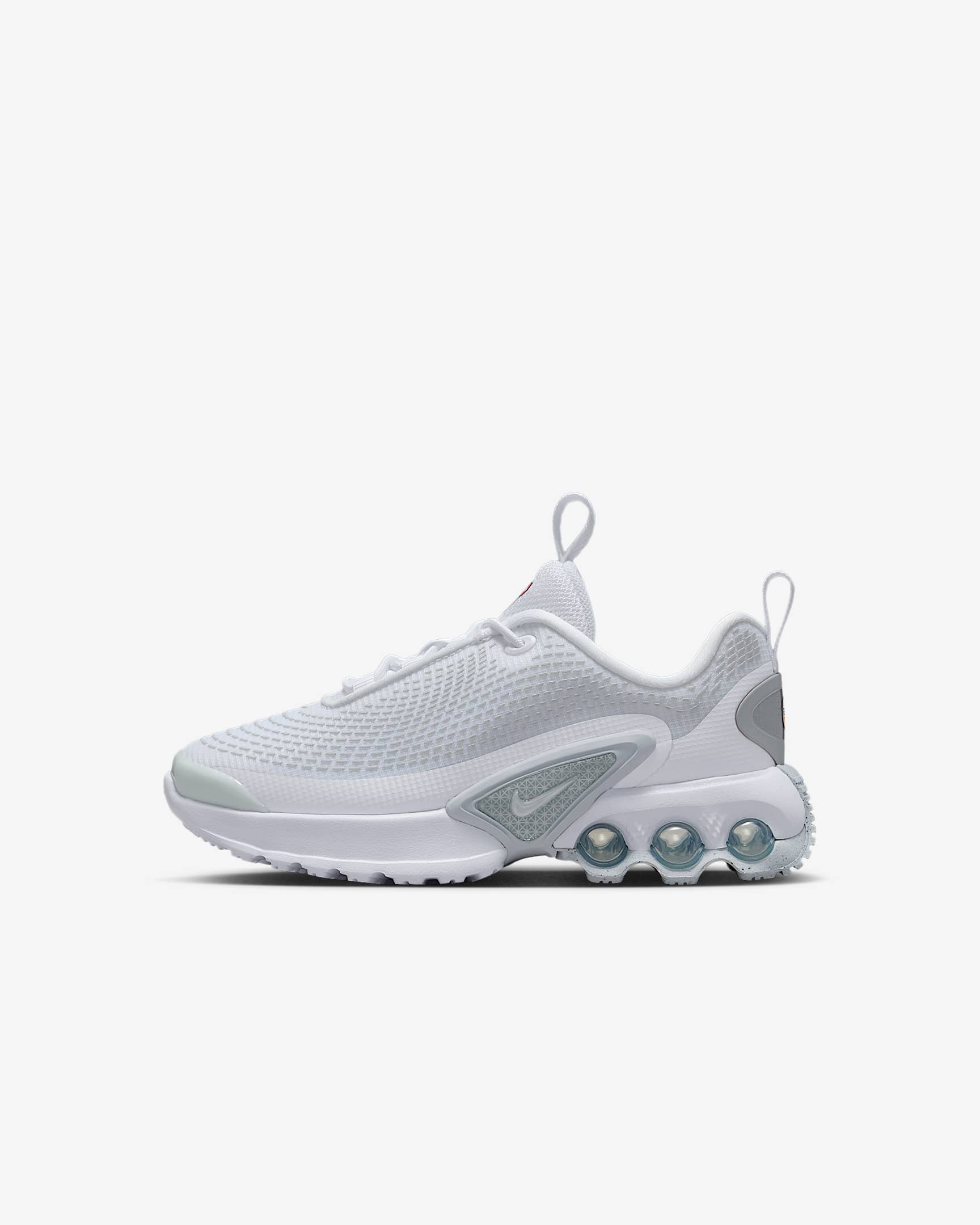 Scarpa Nike Air Max Dn – Bambino/a - Bianco/Bianco/Argento metallizzato/Bianco