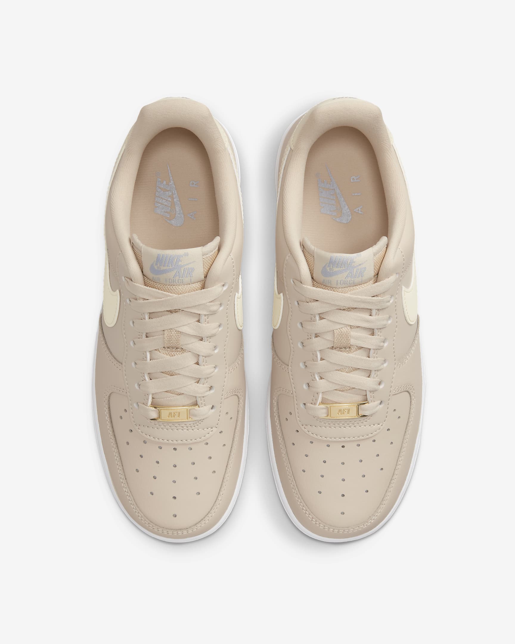 Nike Air Force 1 '07 Women's Shoes - Sand Drift/White/Wolf Grey/Coconut Milk