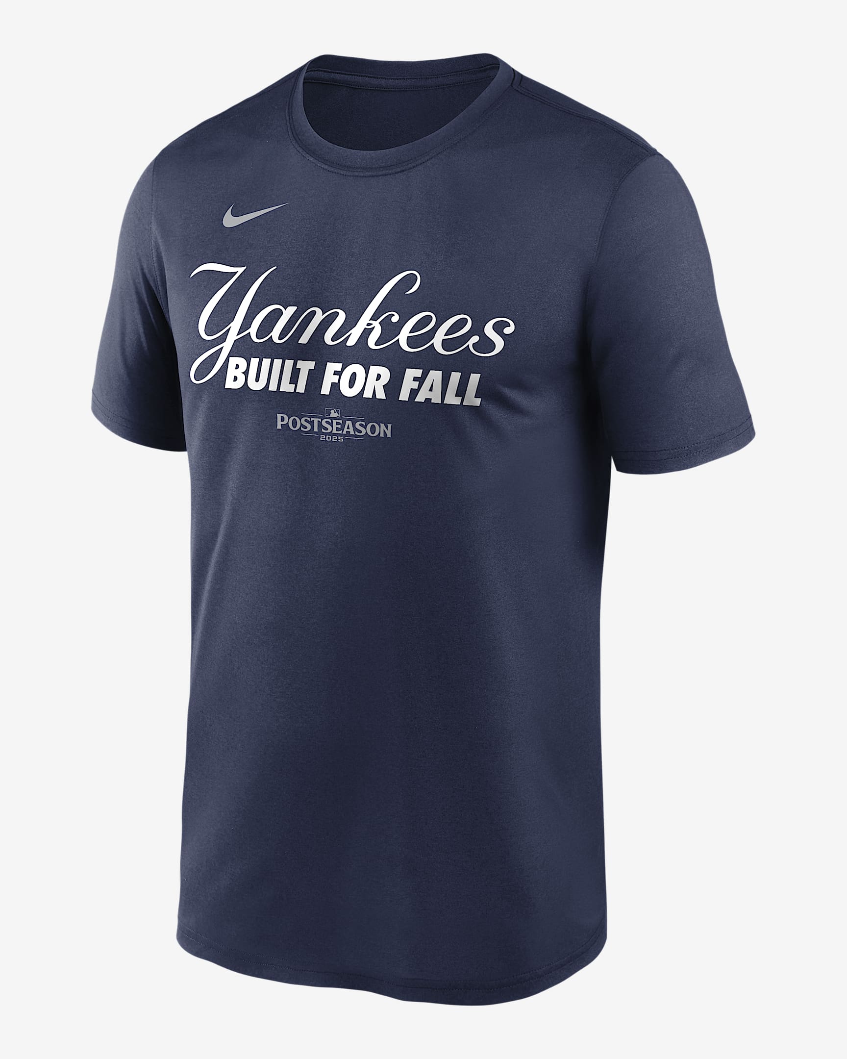 New York Yankees 2025 Postseason Authentic Collection Legend Men's Nike Dri-FIT MLB T-Shirt - Navy