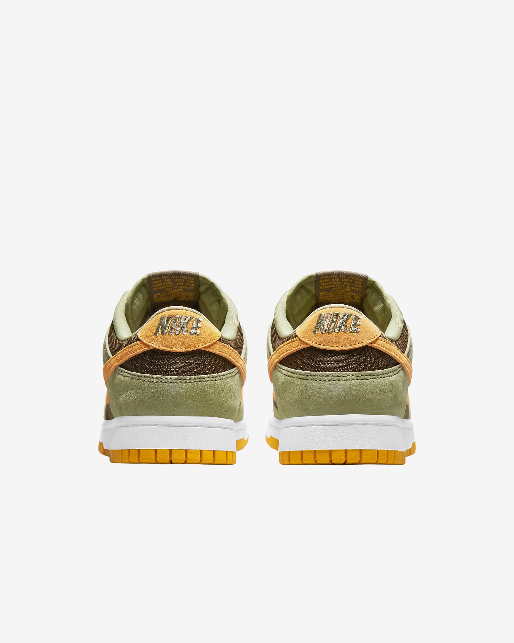 รองเท้าผู้ชาย Nike Dunk Low SE - Dusty Olive/Light Olive/ขาว/Pro Gold