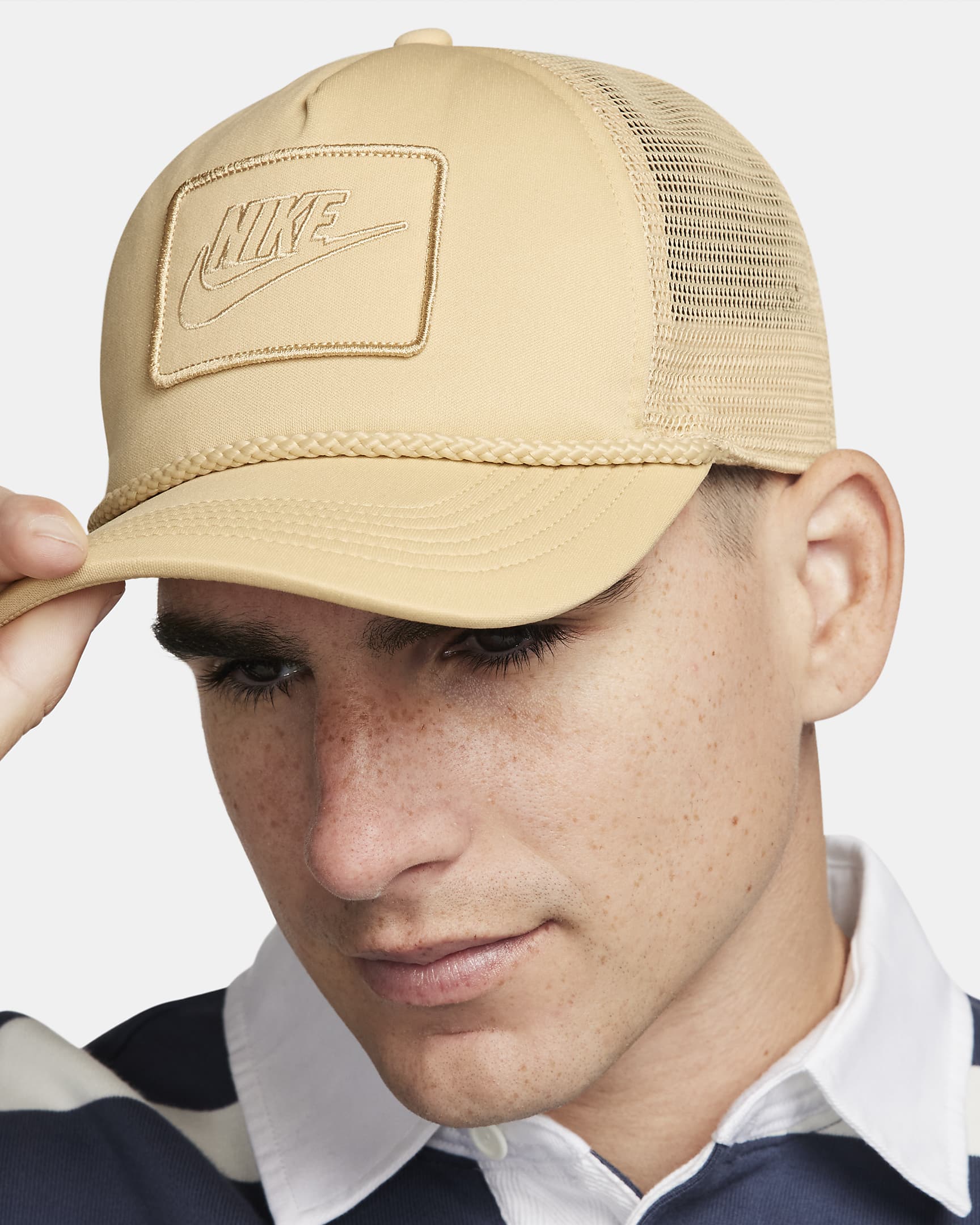 Nike Dri-FIT Rise Structured Trucker Cap - Sesame/Sesame/Sesame