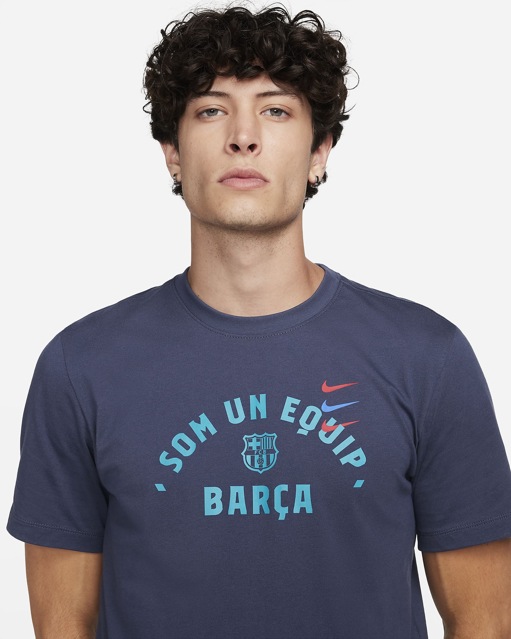 FC Barcelona Men's Nike T-Shirt. Nike.com