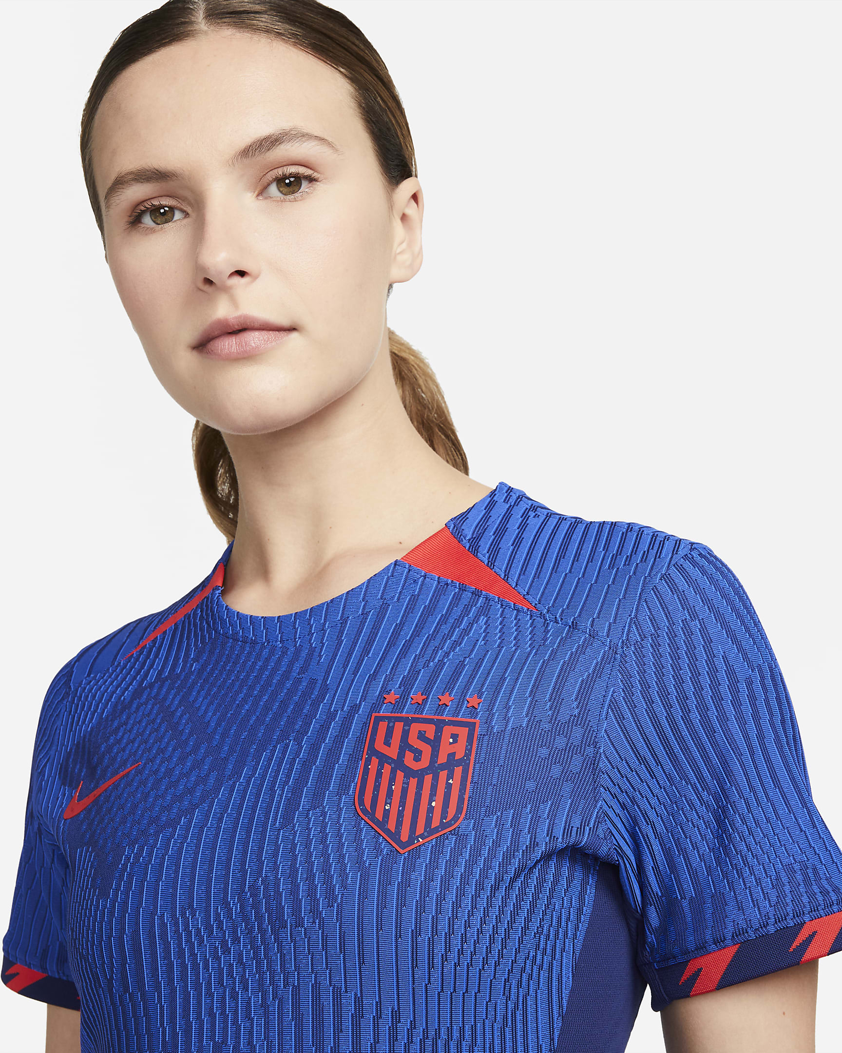 U.S. 2023 Match Away Women's Nike DriFIT ADV Soccer Jersey.