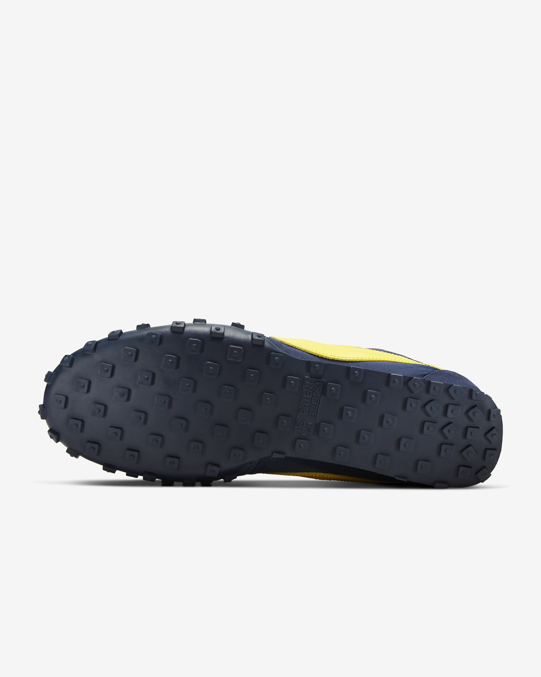 Nike Waffle Racer Men's Shoes - Obsidian/White/Chrome Yellow