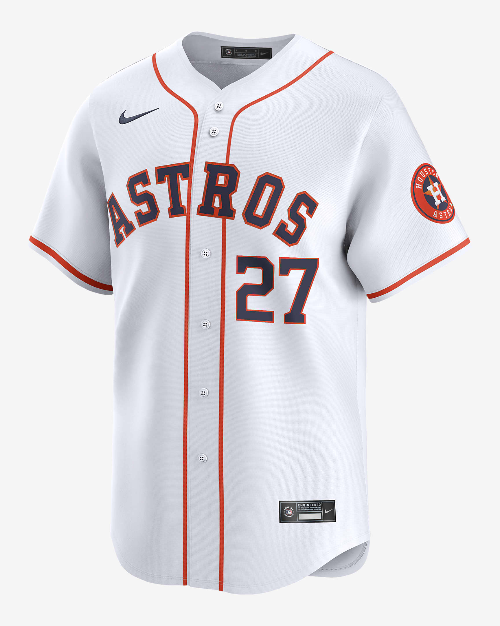 José Altuve Houston Astros Men's Nike Dri-FIT ADV MLB Limited Jersey - White