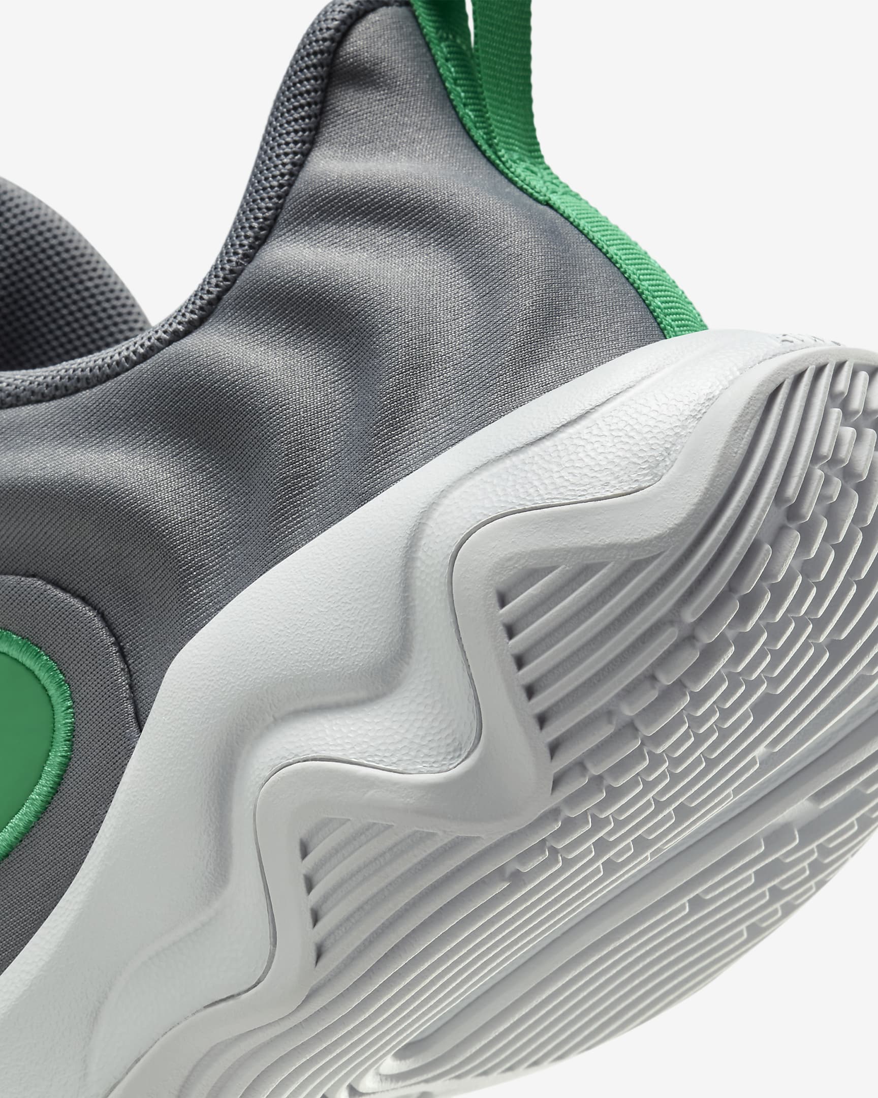 Giannis Immortality 4 Big Kids' Basketball Shoes - Smoke Grey/Wolf Grey/Dark Smoke Grey/Stadium Green