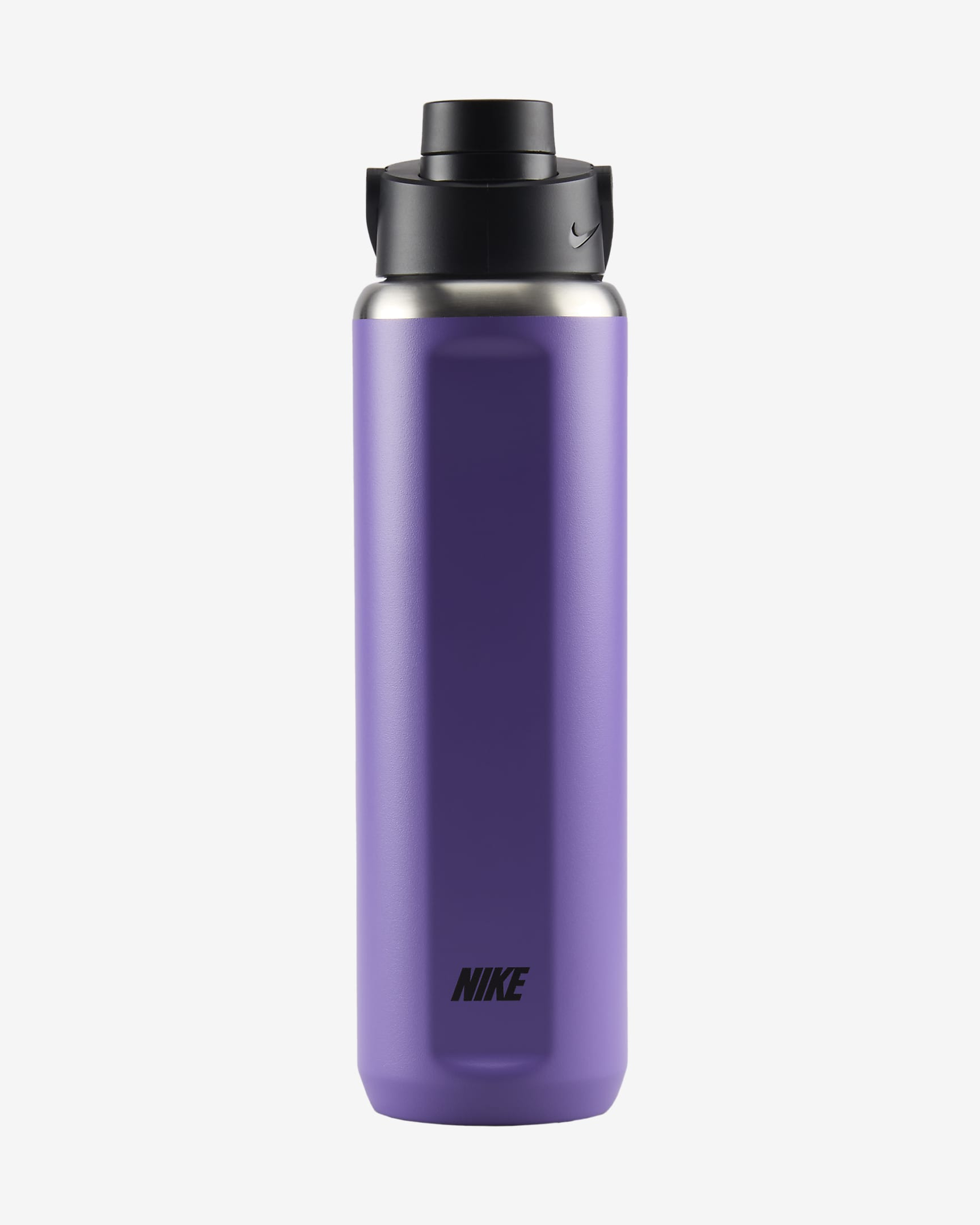 Botella de acero inoxidable con pico Nike Recharge (710 ml) - Morado