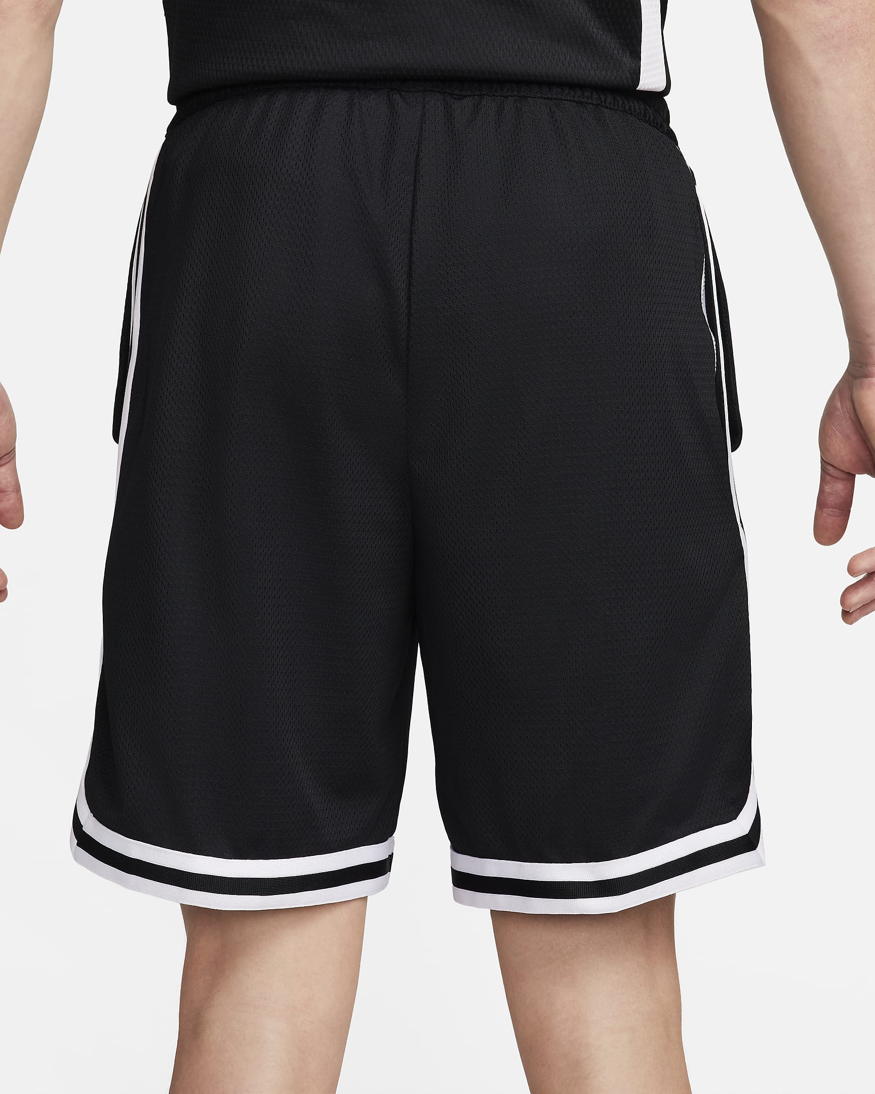 Nike DNA Men's Dri-FIT 20cm (approx.) Basketball Shorts - Black/White/White