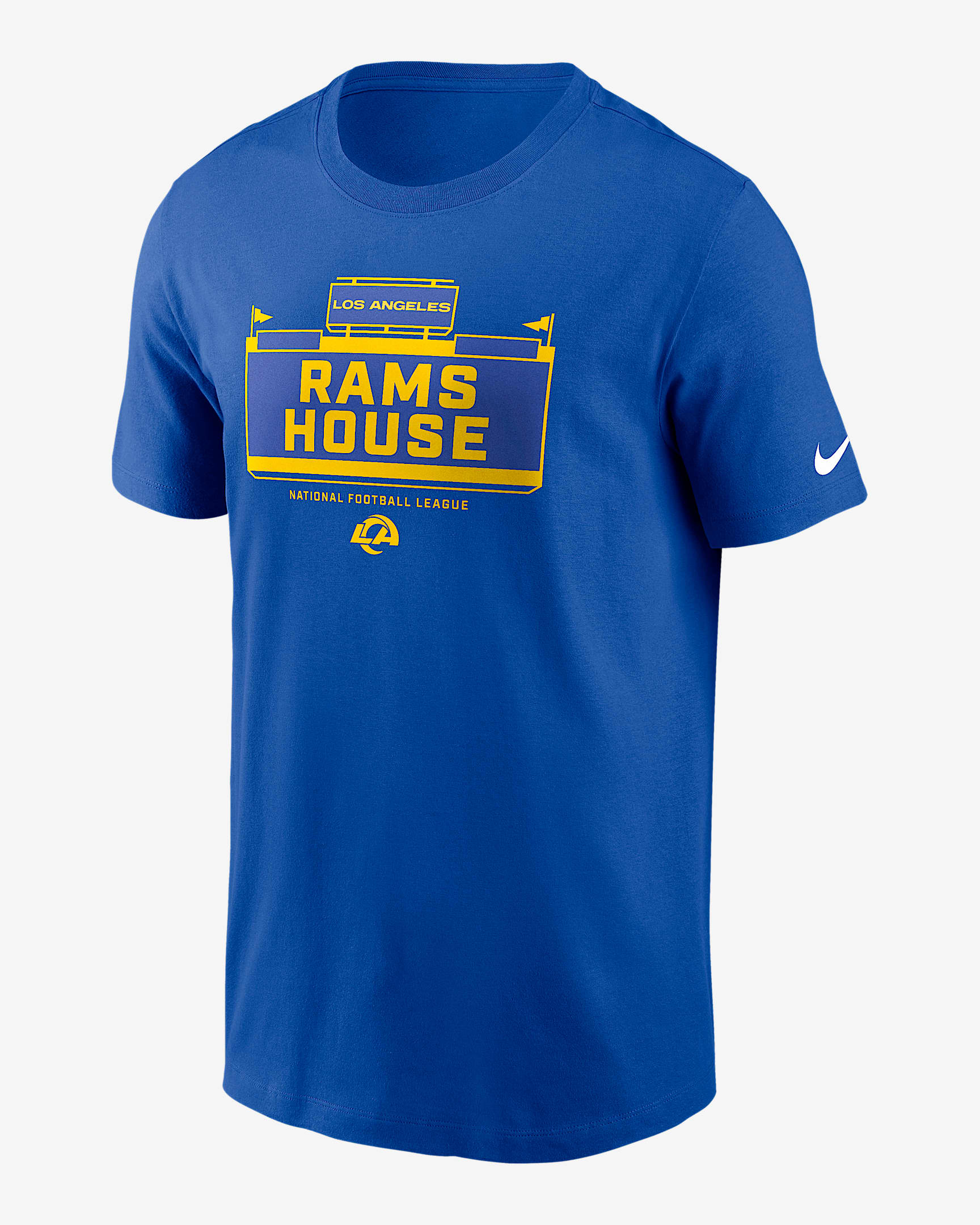 Playera Nike NFL Los Angeles Rams Local Essential para hombre - Royal