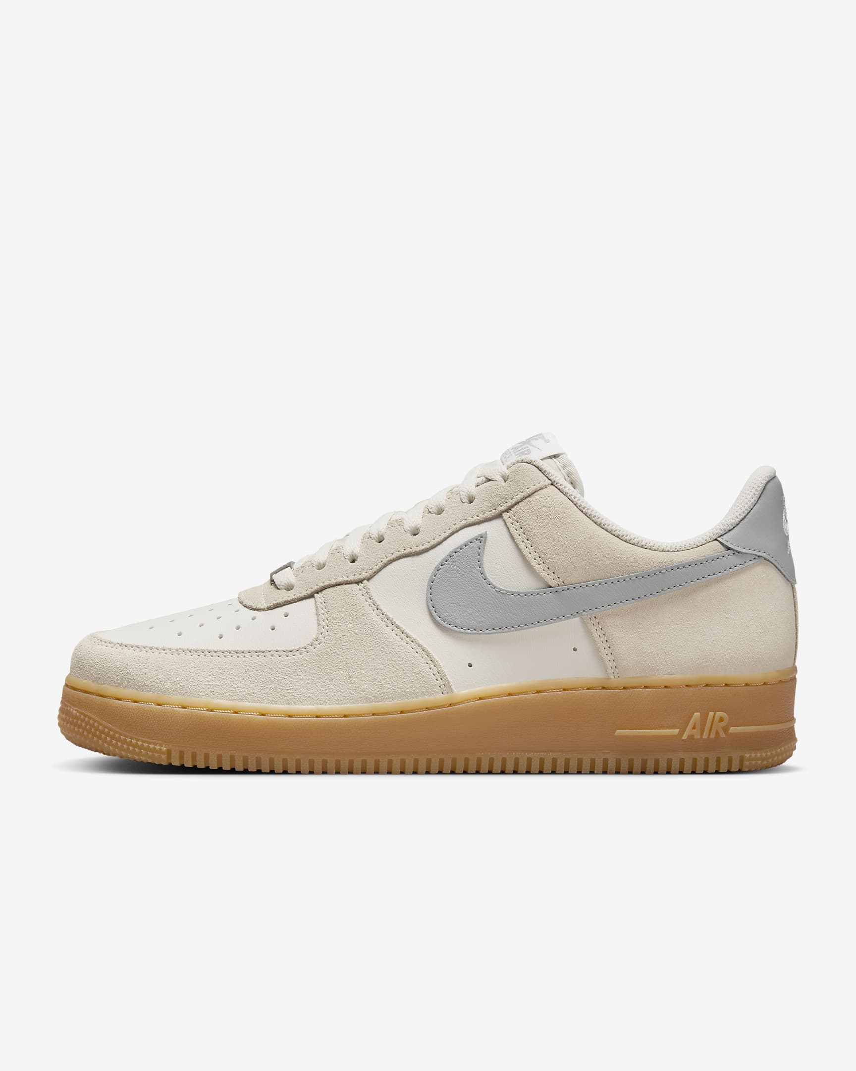 Nike Air Force 1 '07 LV8 Men's Shoes - Phantom/Gum Yellow/Summit White/Light Smoke Grey