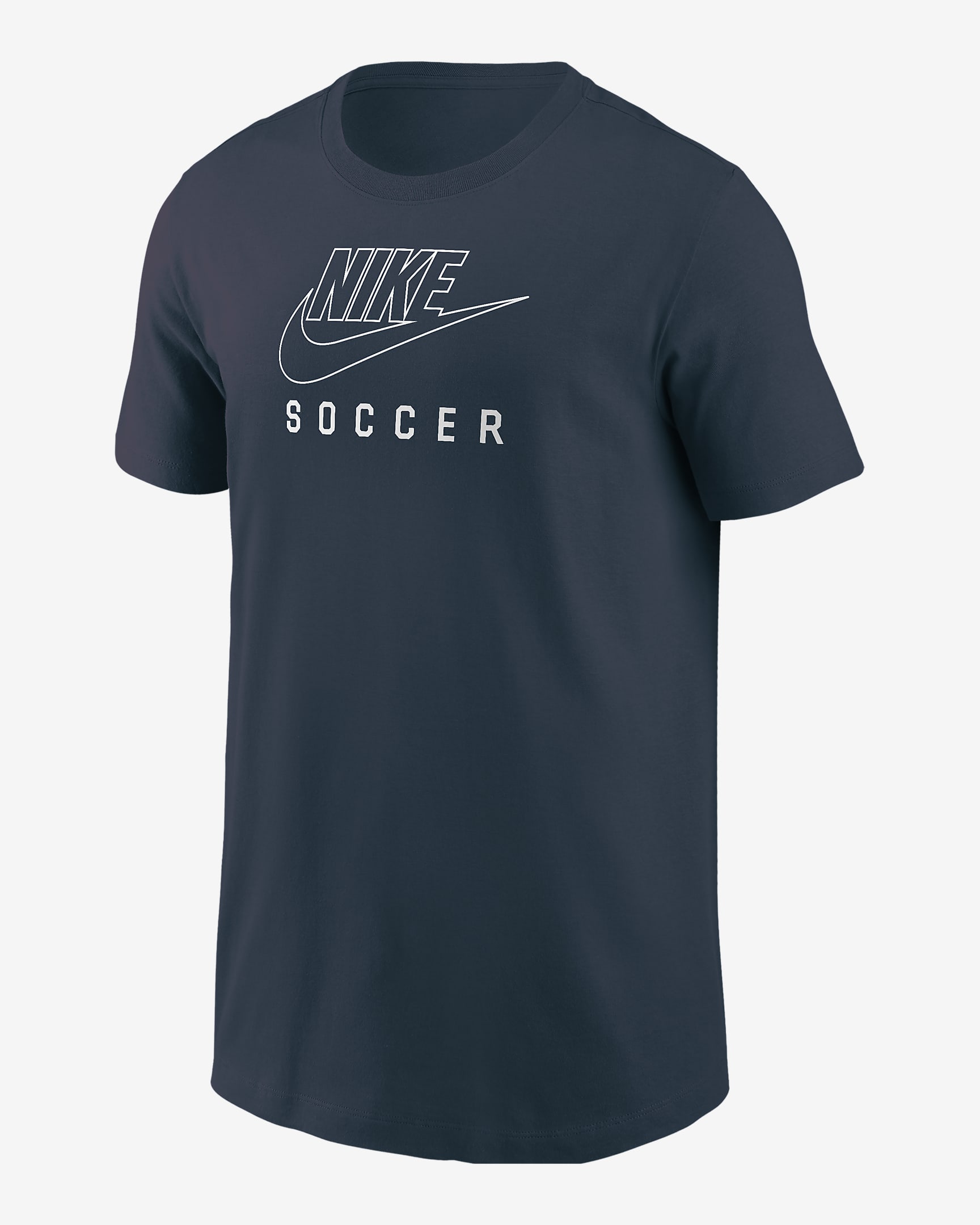 Nike Swoosh Big Kids' Soccer T-Shirt - Thunder Blue