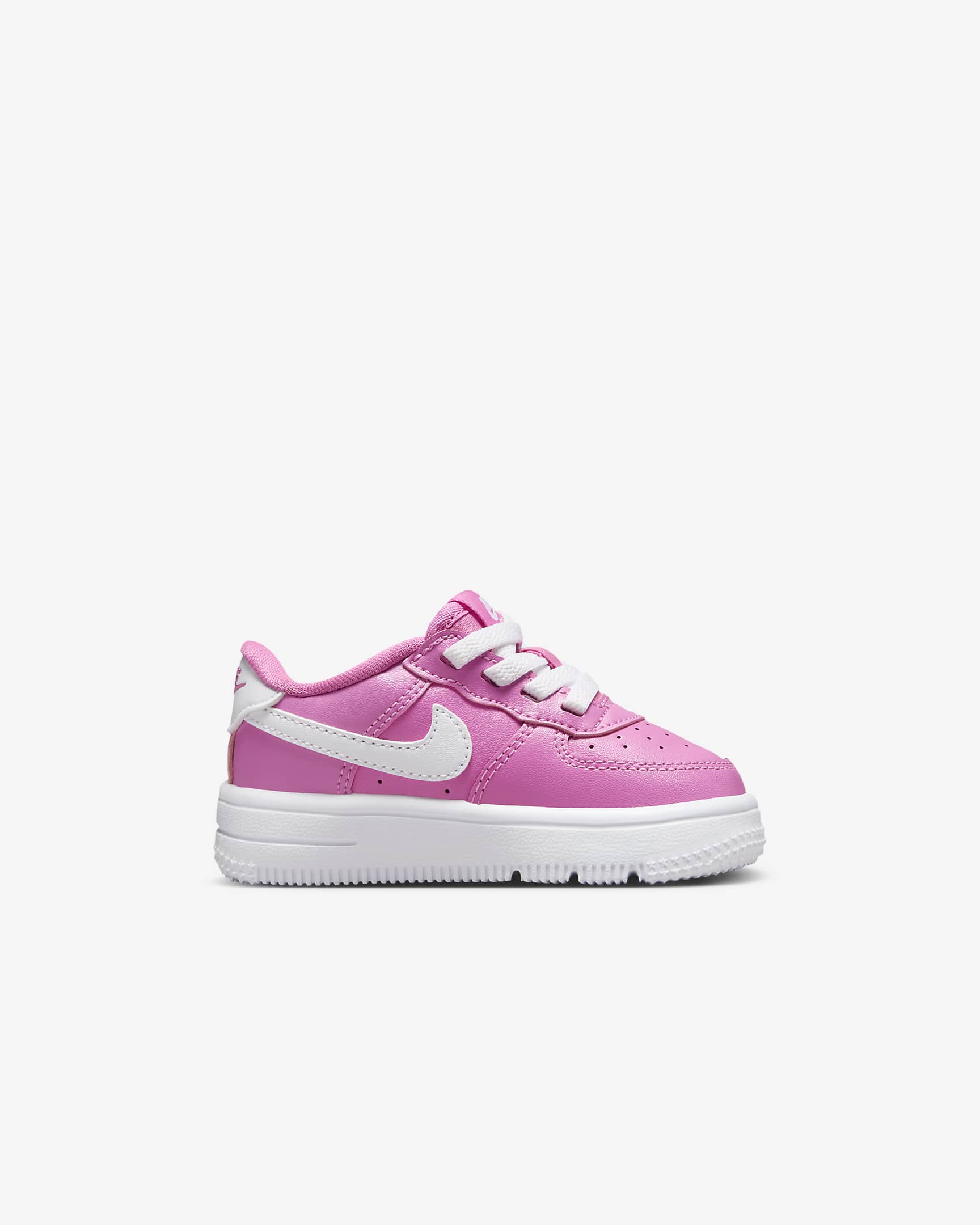 Nike Force 1 Low EasyOn schoenen voor baby's/peuters - Playful Pink/Wit