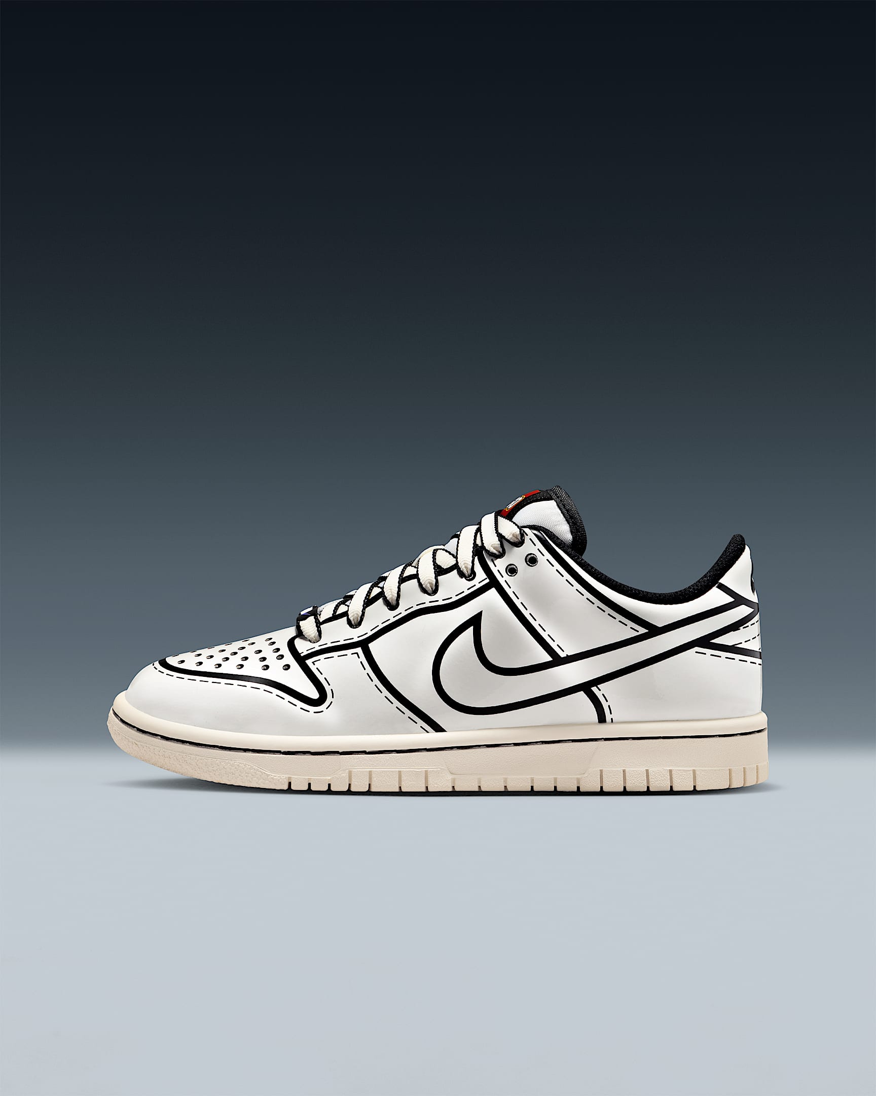 Scarpa Nike Dunk Low x LEGO® Collection – Ragazzo/a - Sail/Nero/Rush Red/Sail