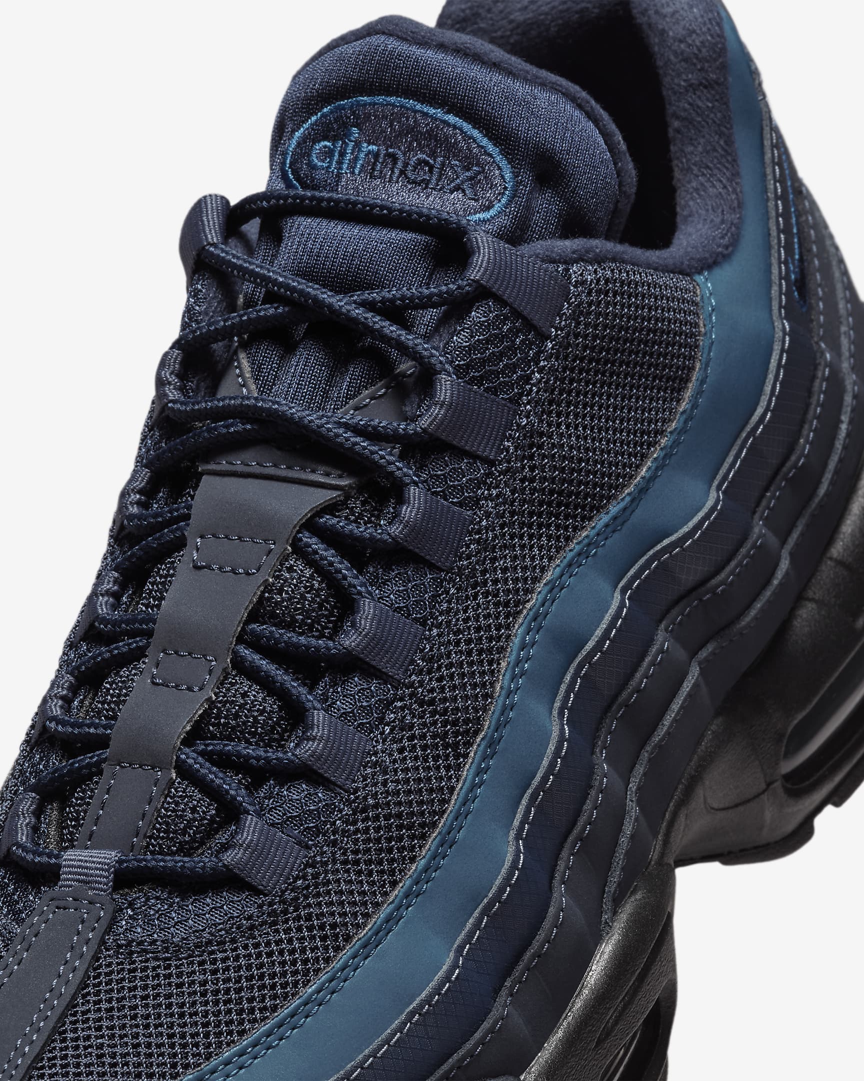 Chaussure Nike Air Max 95 pour homme - Noir/Thunder Blue/Court Blue/Obsidian