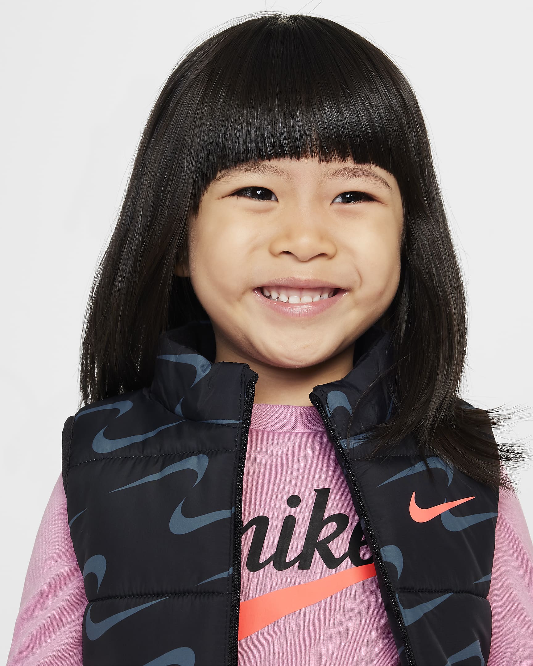 Nike New Impressions Toddler 3-Piece Vest Set - Black