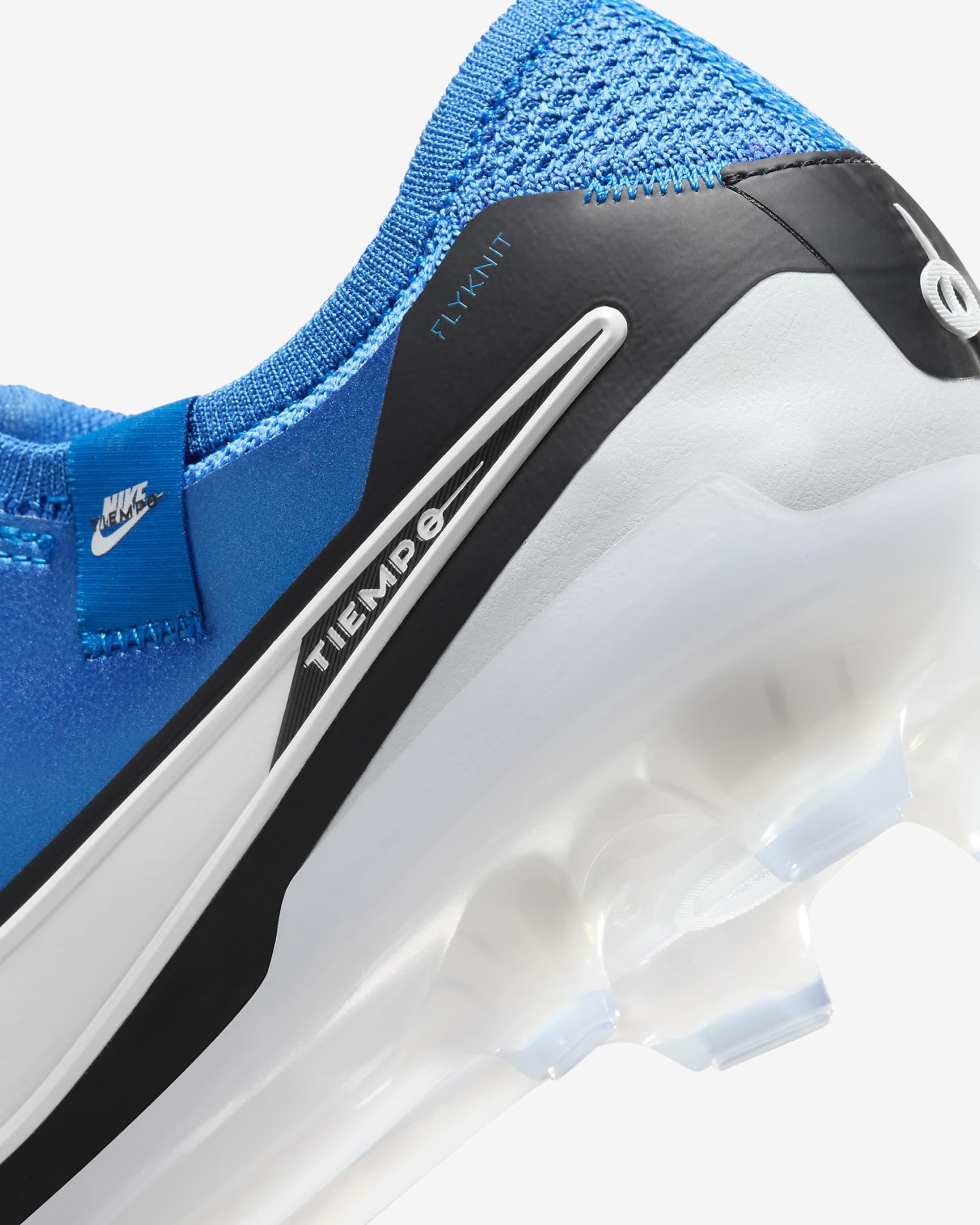 Chaussure de foot basse à crampons pour terrain sec Nike Tiempo Legend 10 Elite - Soar/Blanc